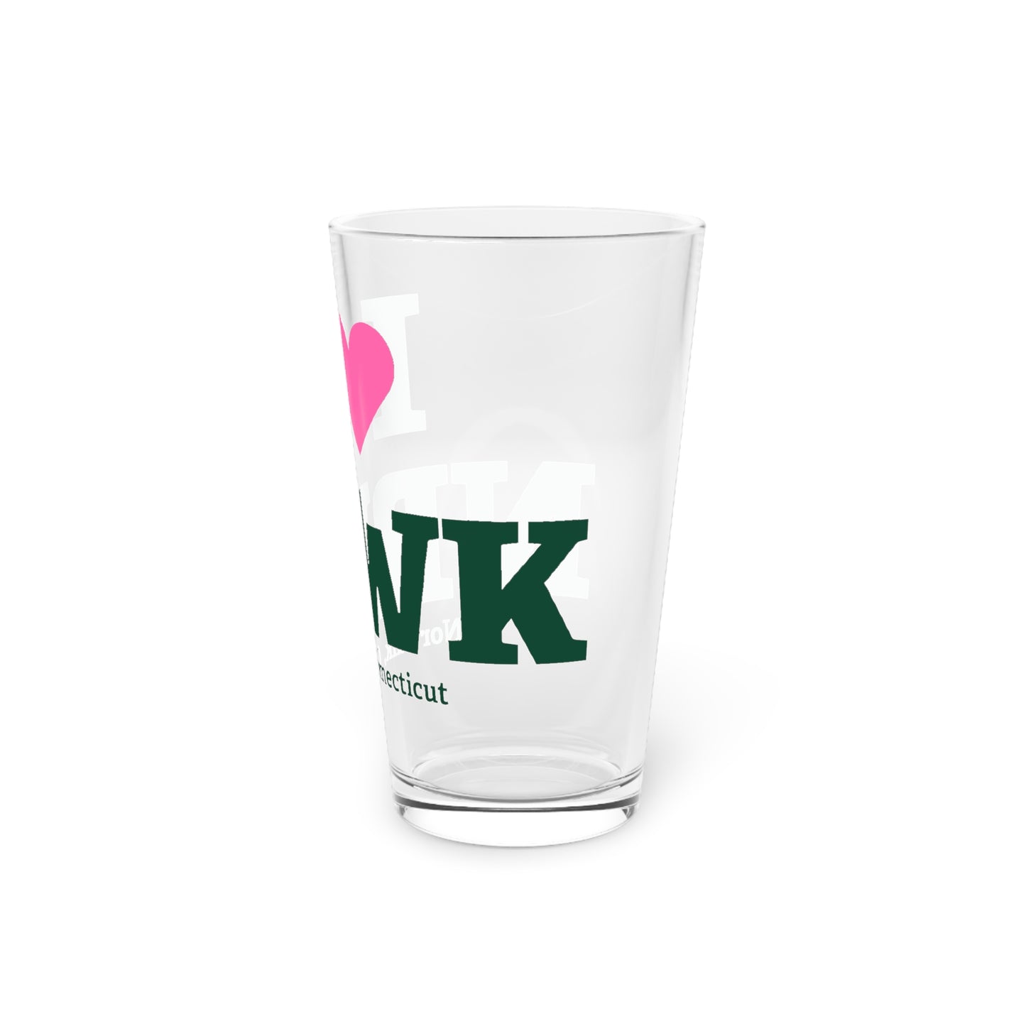 I Heart NRWK Pint Glass, 16oz