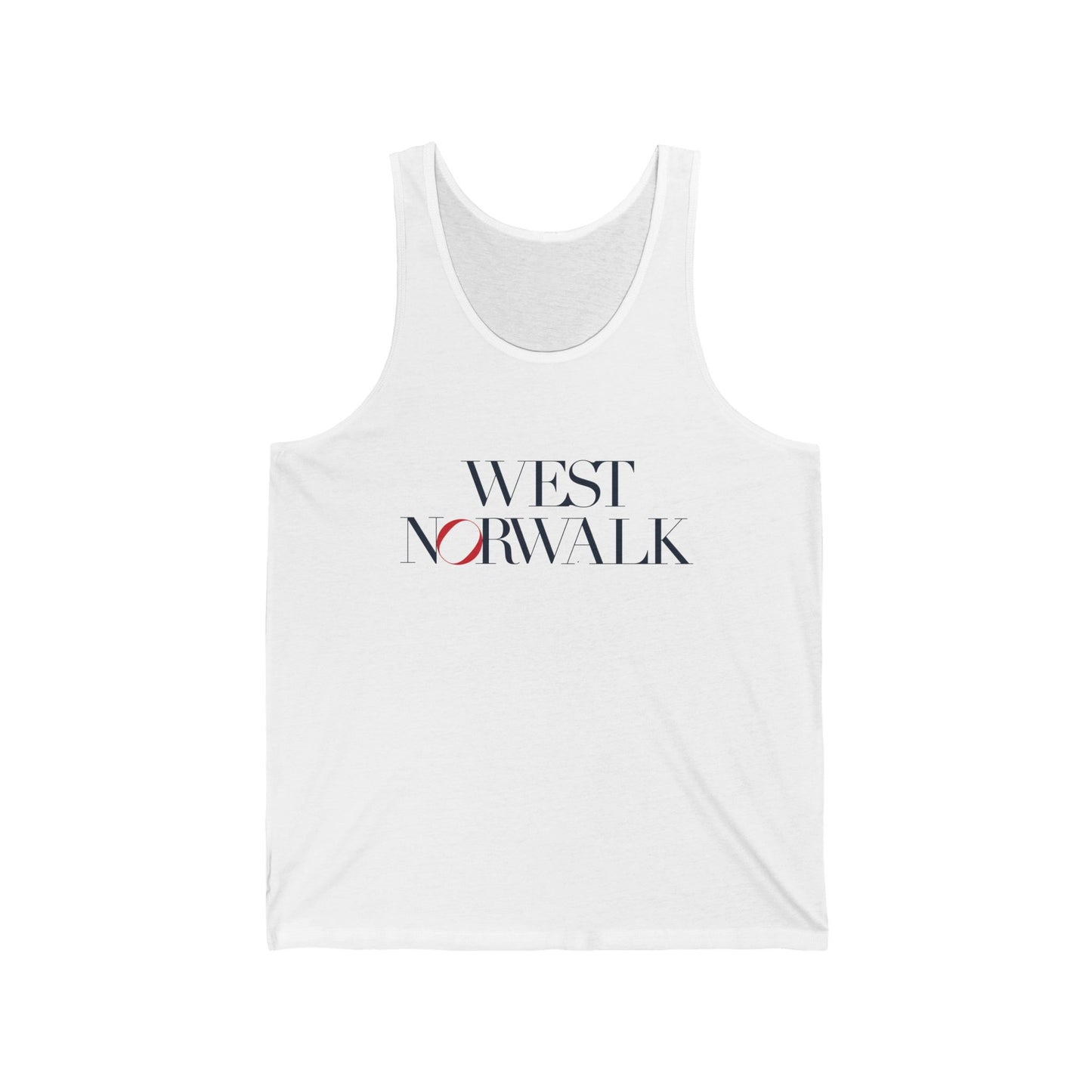 41 Tilt West Norwalk Unisex Jersey Tank Top