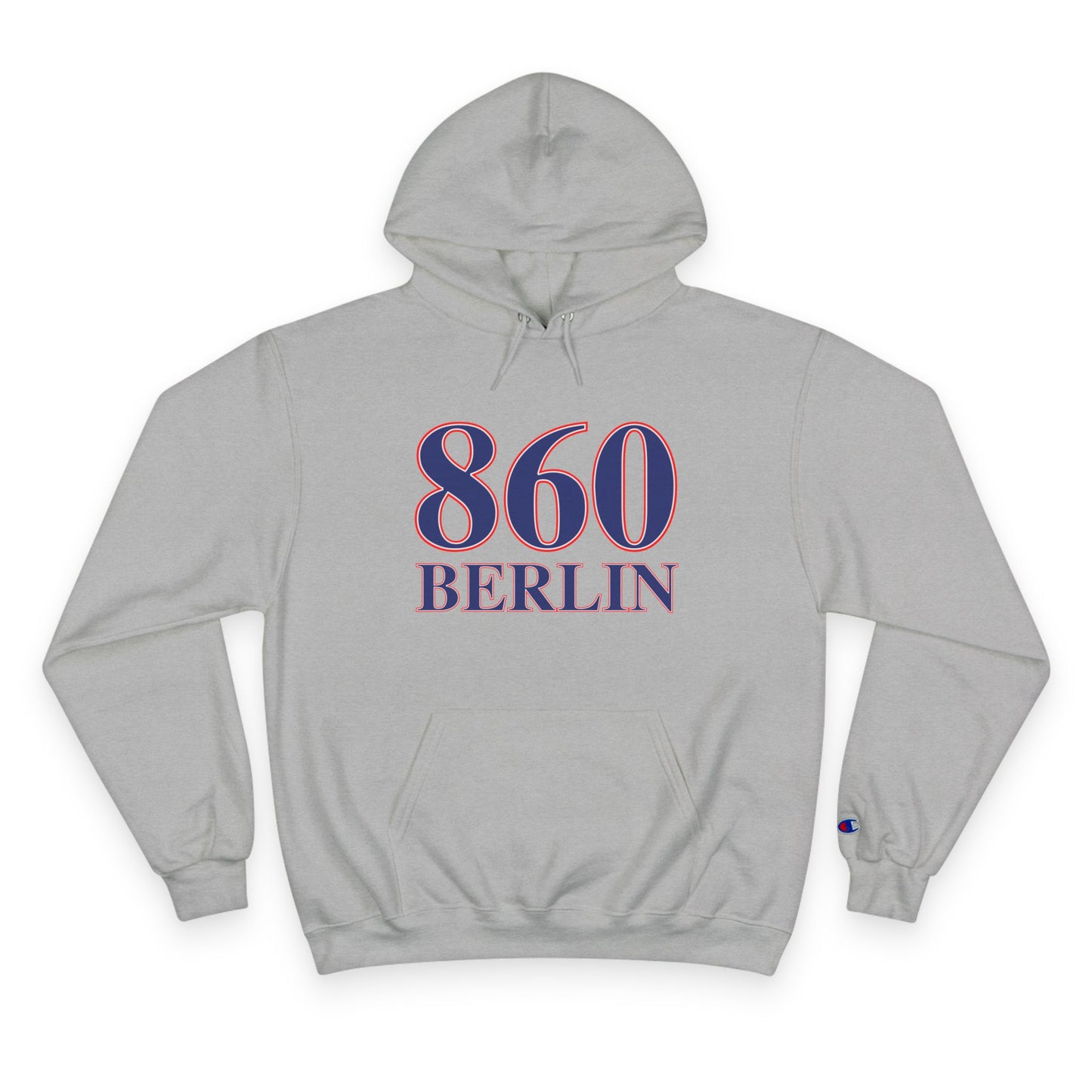 860 Berlin Red White & Blue Champion Hoodie
