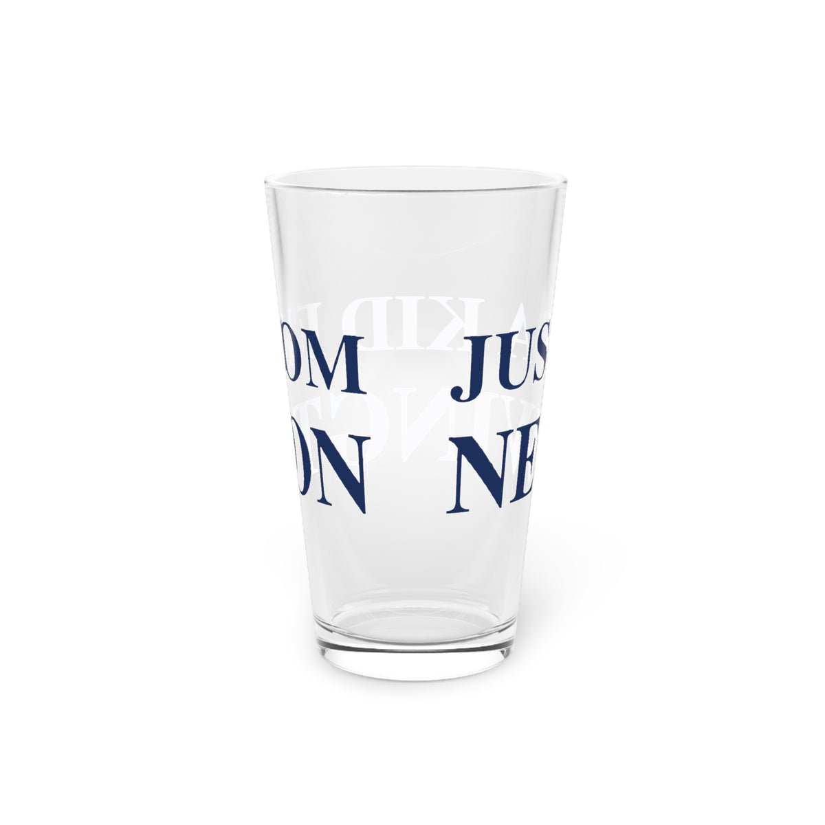 Just a kid from Newington Pint Glass, 16oz