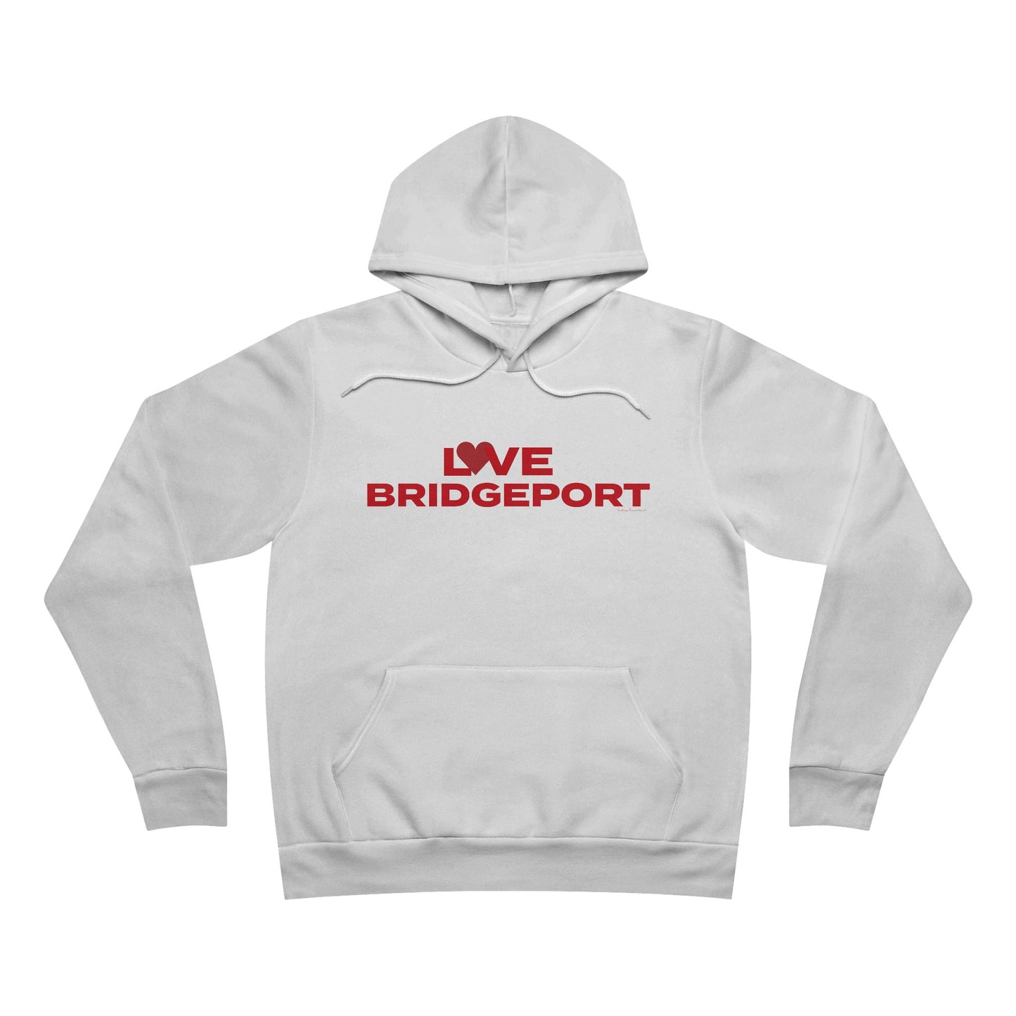 Love Bridgeport Unisex Sponge Fleece Pullover Hoodie
