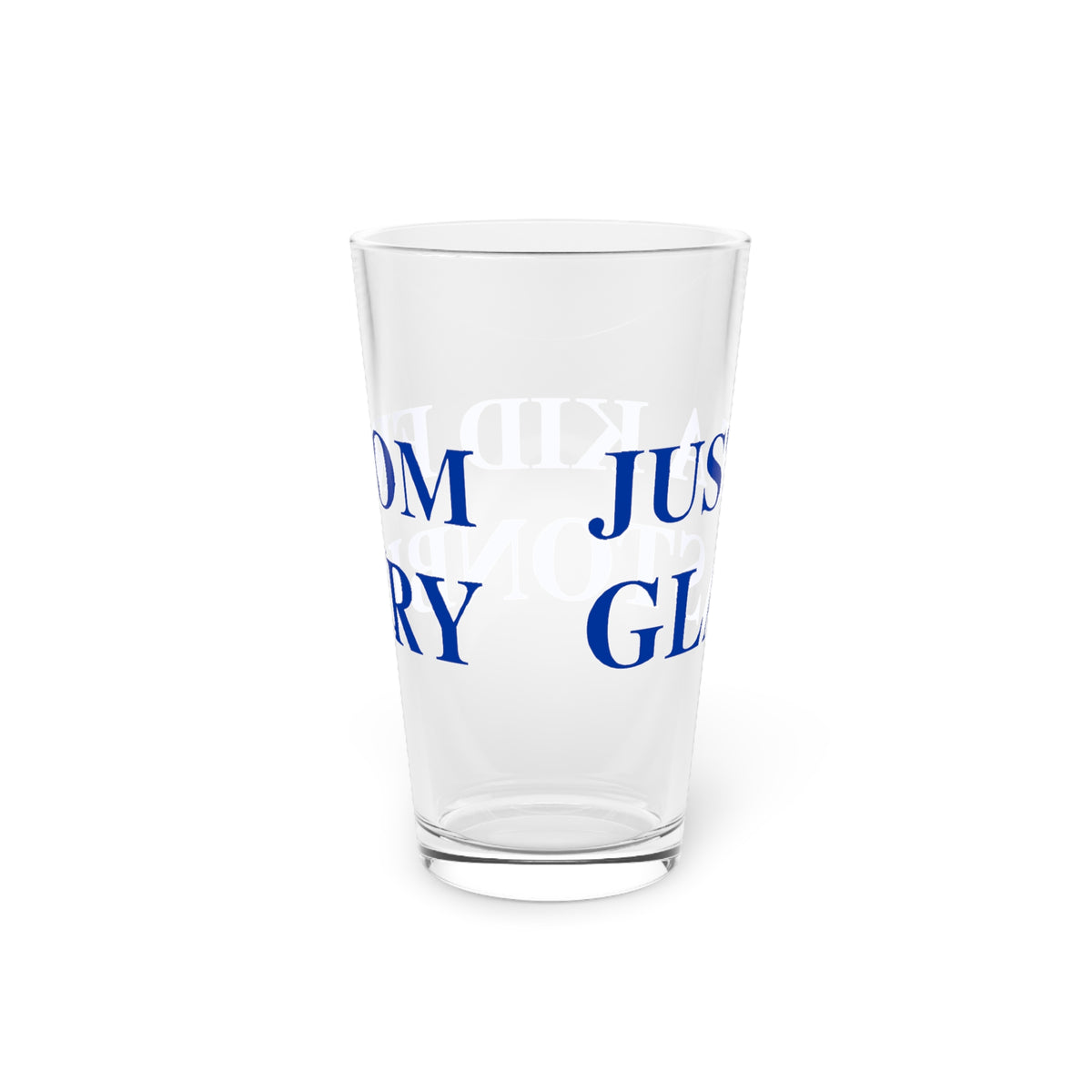Just a kid from Glastonbury Pint Glass, 16oz