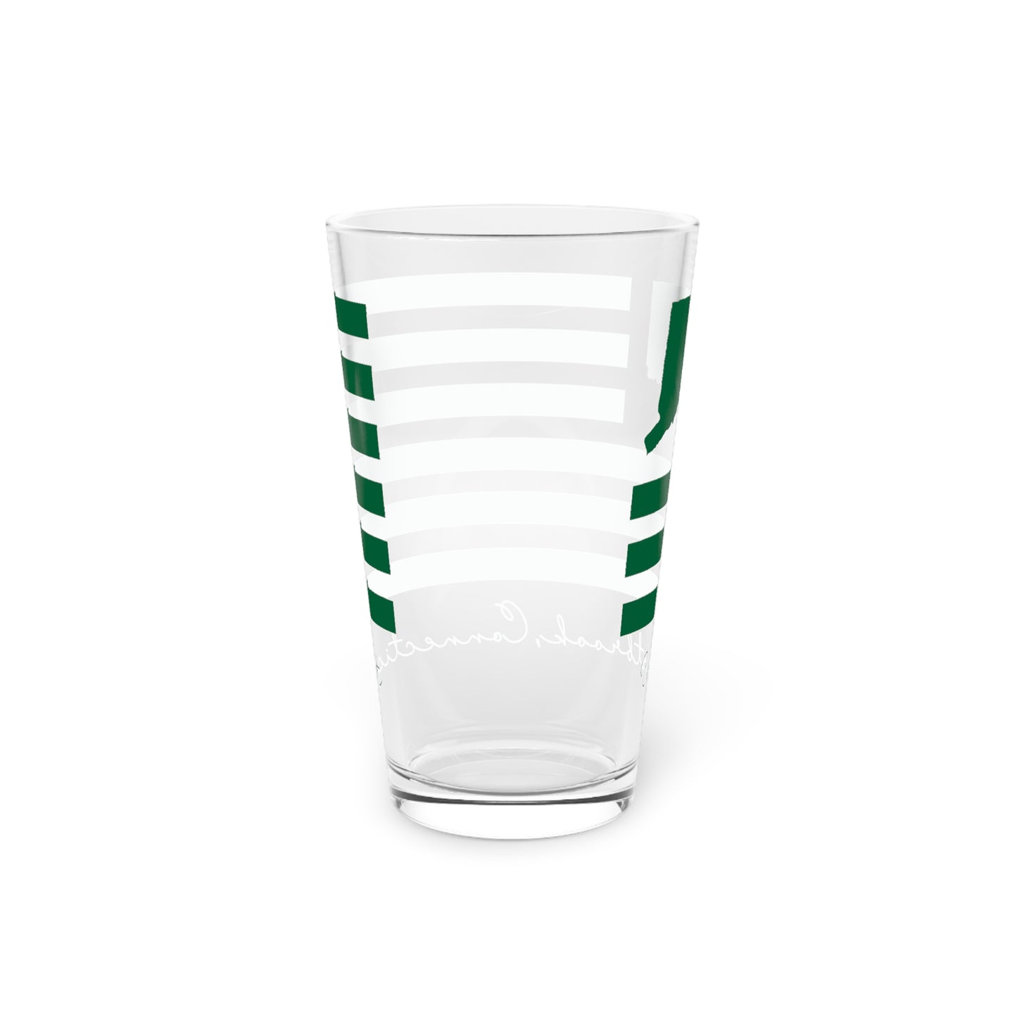 Westbrook Connecticut St. Patrick’s Day Flag Pint Glass, 16oz