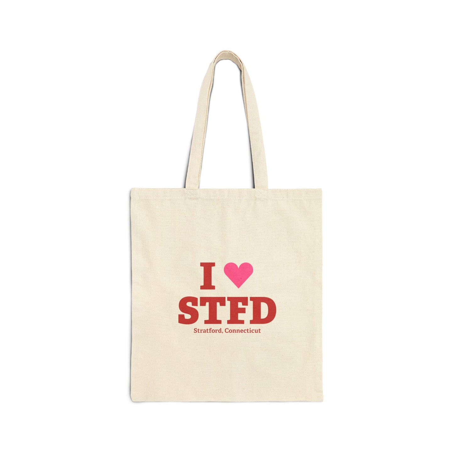 I Heart STFD Cotton Canvas Tote Bag