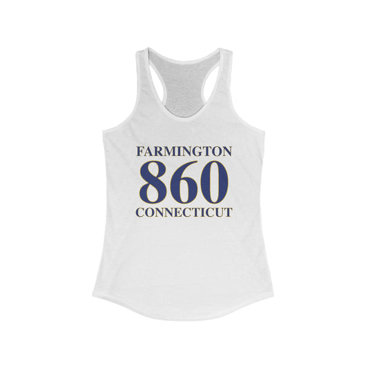 Farmington 860 Connecticut Women's Ideal Racerback Tank