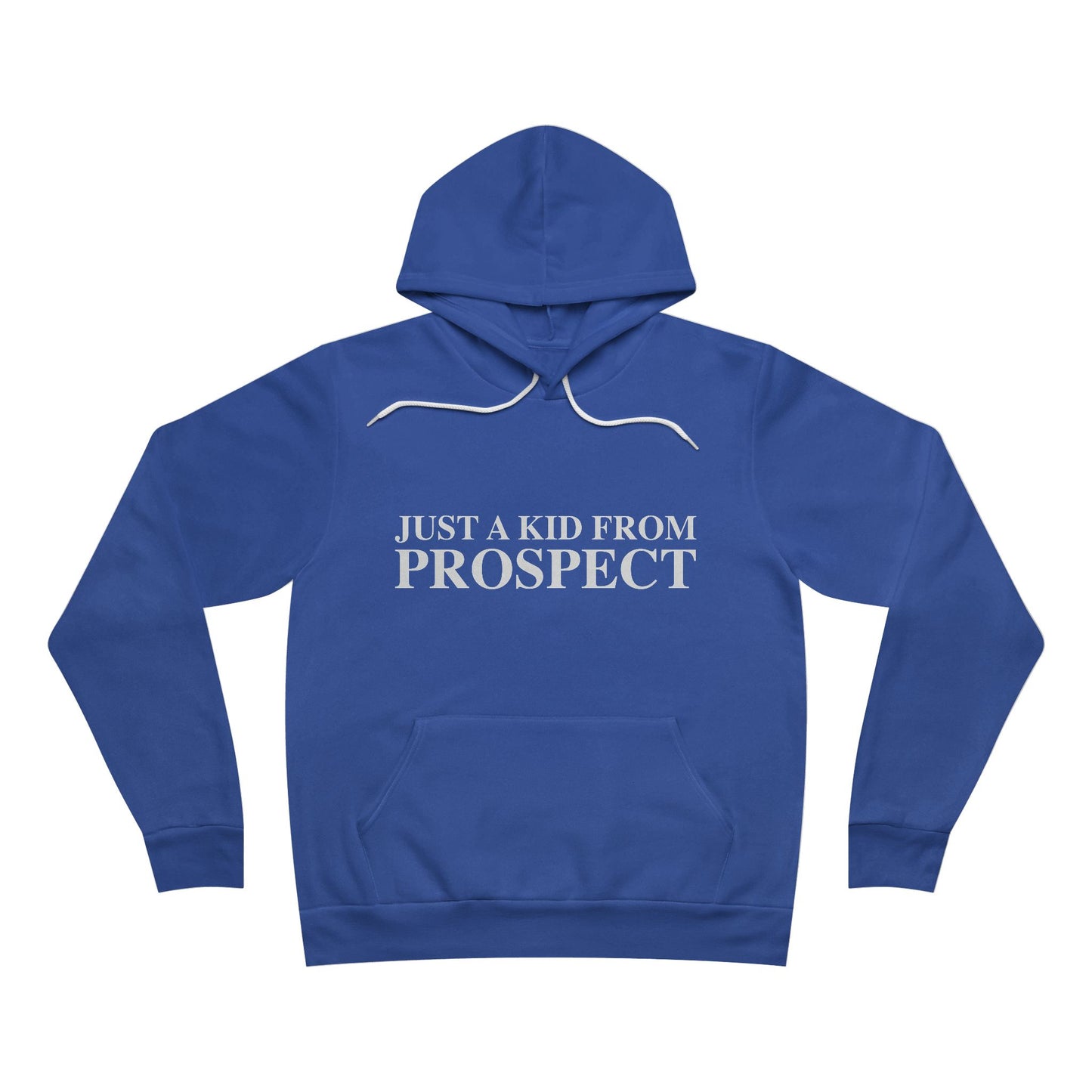 Just a kid from Prospect Unisex Sponge Fleece Pullover Hoodie