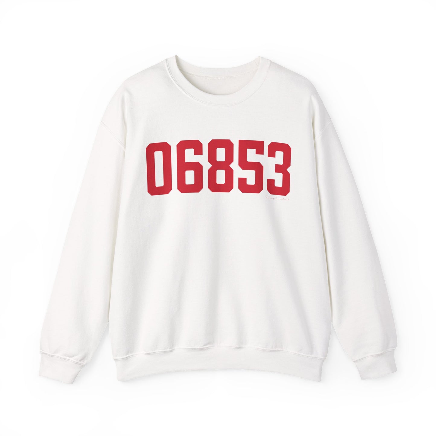 06853 Norwalk Connecticut Zip Code Unisex Heavy Blend™ Crewneck Sweatshirt