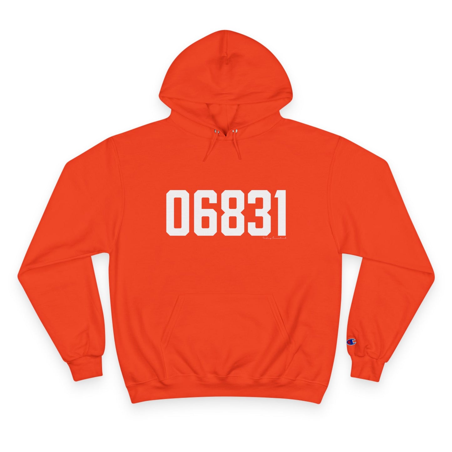 06831 - Greenwich CT Zip Code Champion Hoodie