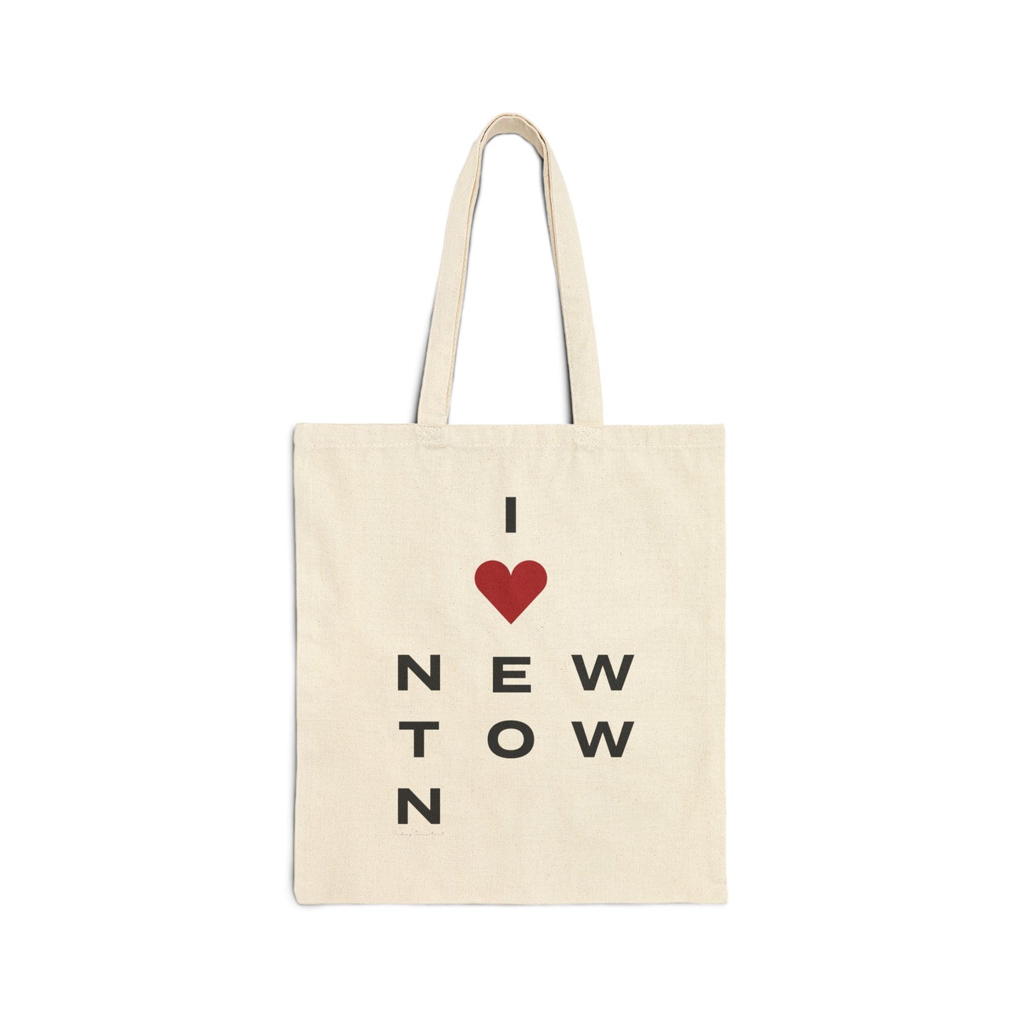 Newtown Vision Cotton Canvas Tote Bag