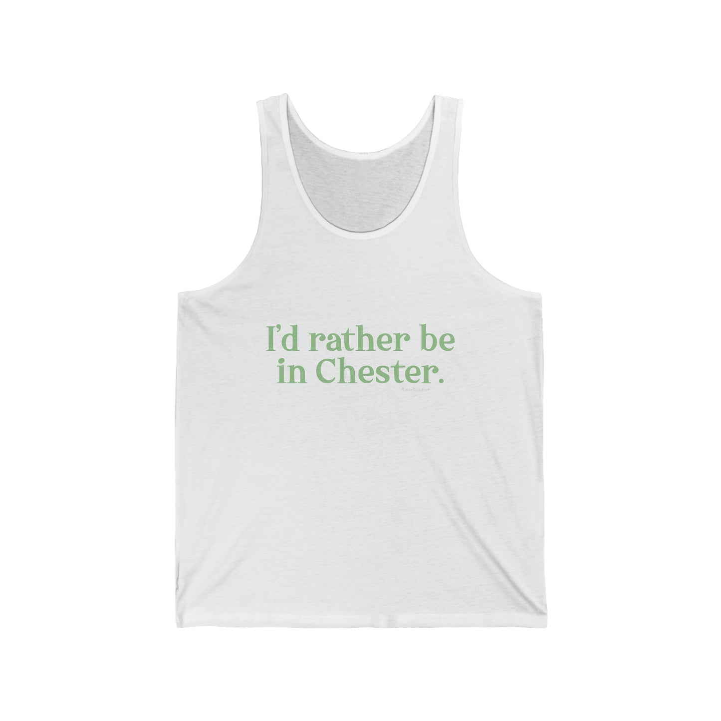 chester ct tank top