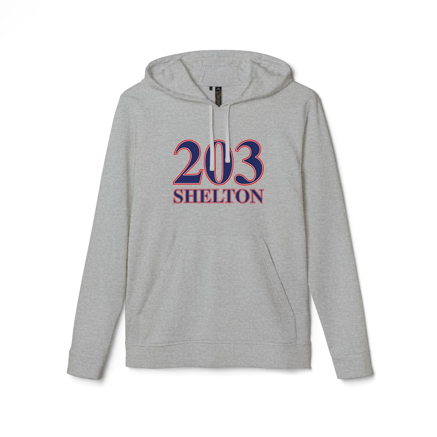 203 Shelton Red White & Blue adidas Unisex Fleece Hoodie