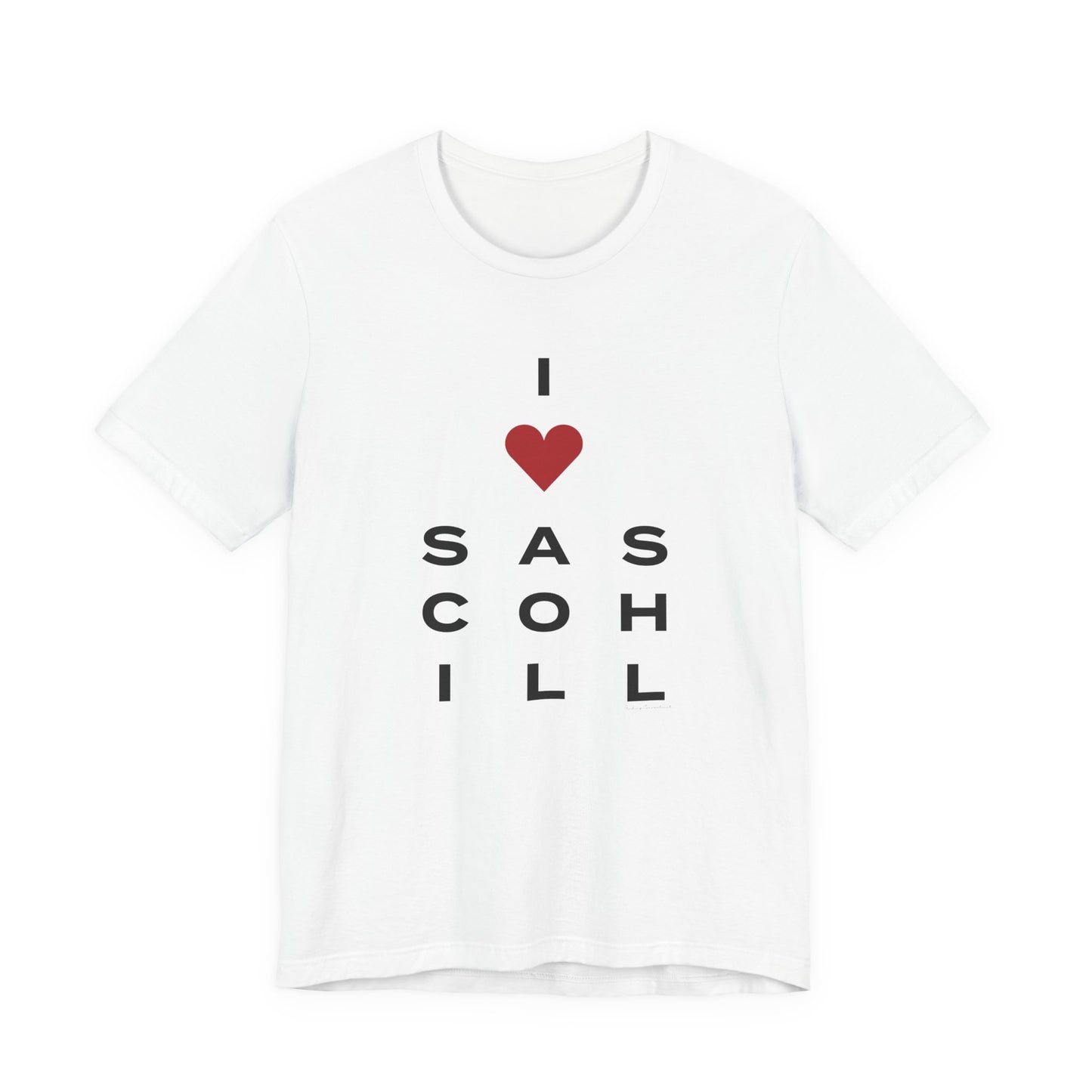 Sasco Hills Vision Unisex Jersey Short Sleeve T-Shirt