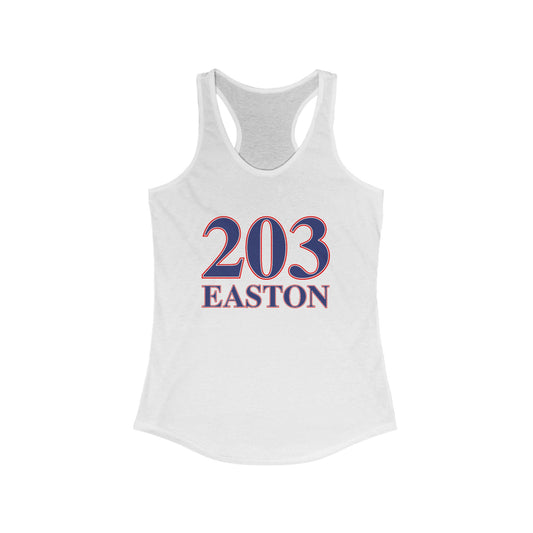 203 Easton Red White & Blue Women's Ideal Racerback Tank Top