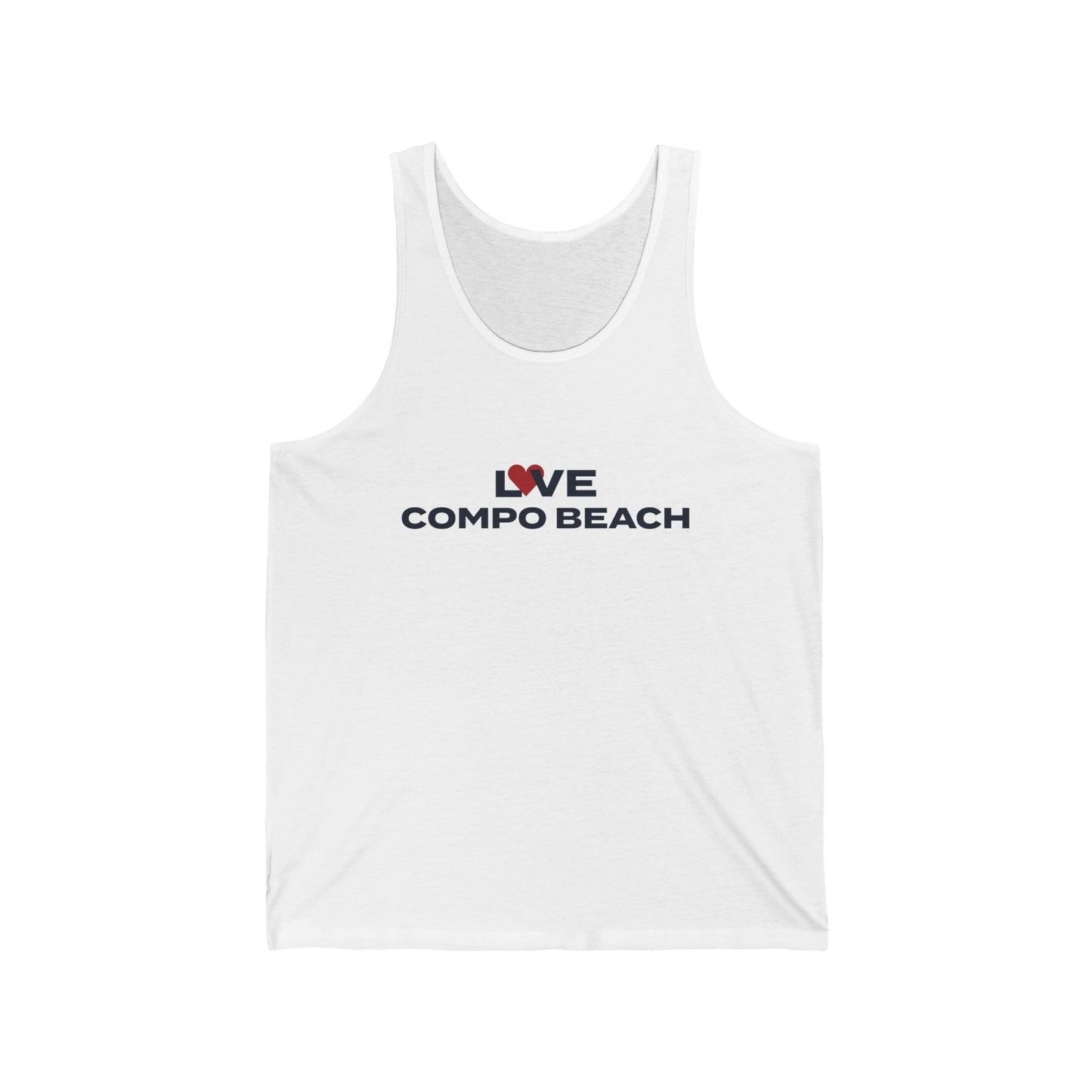 Love Compo Beach Unisex Jersey Tank Top