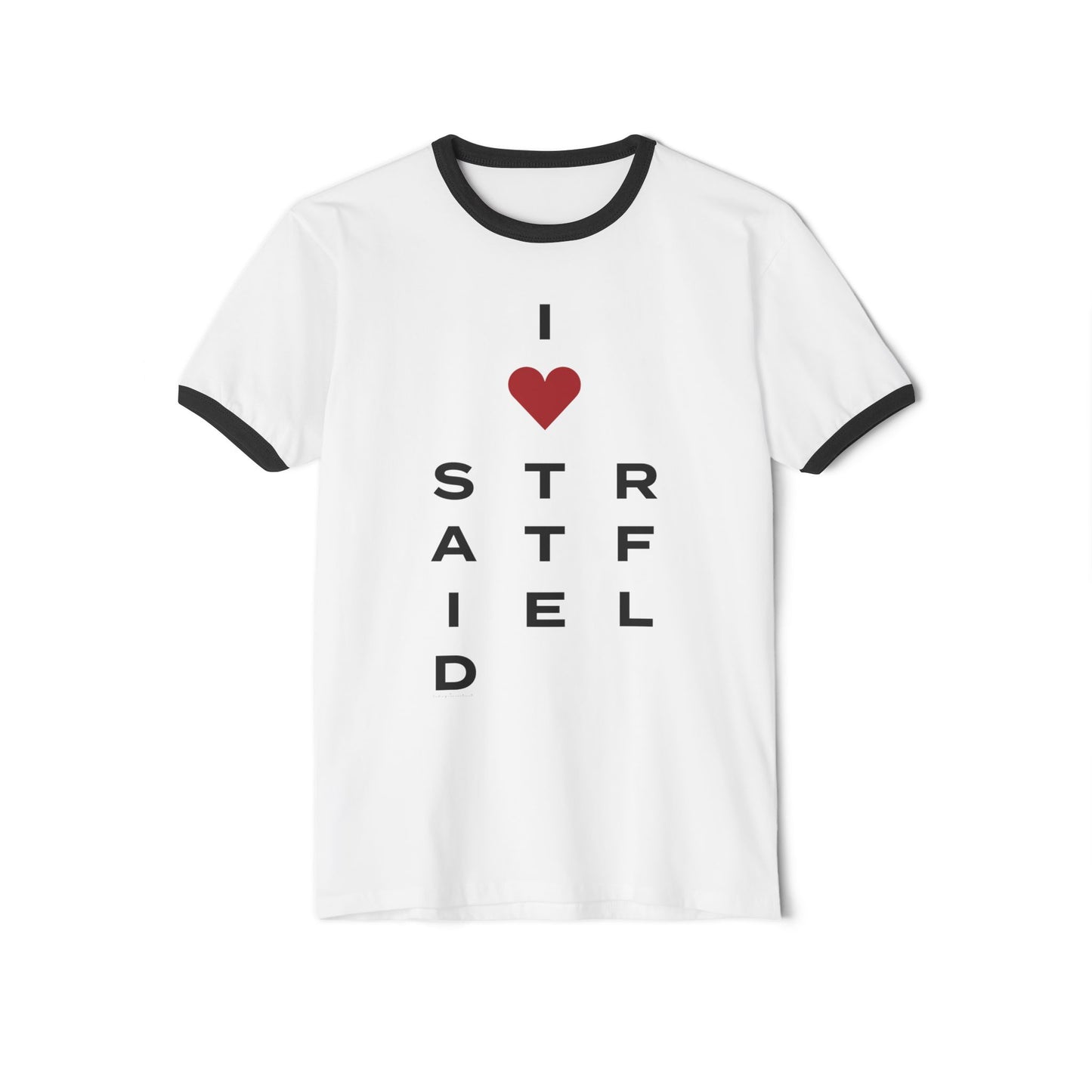 Stratfield Vision Unisex Cotton Ringer T-Shirt