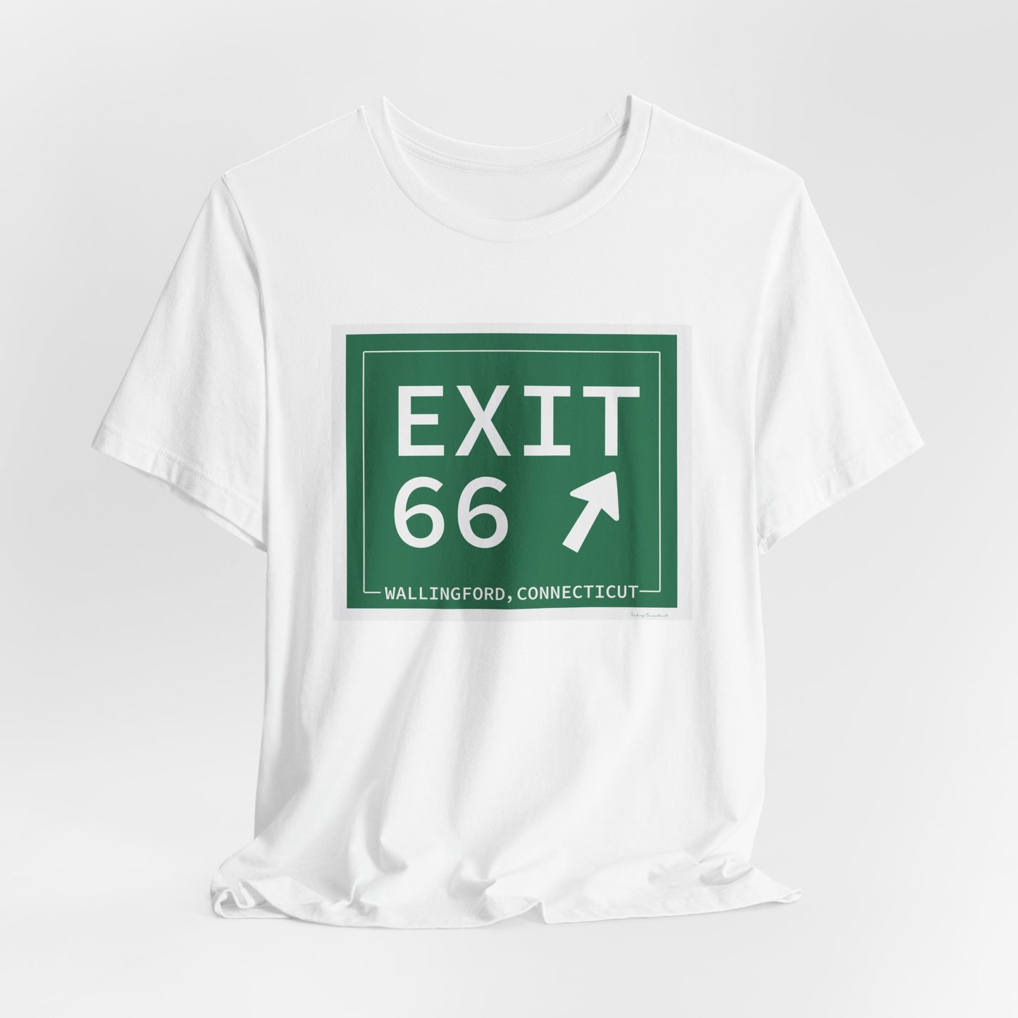 Vintage Exit 66 WCP Sign Unisex Jersey Short Sleeve T-Shirt