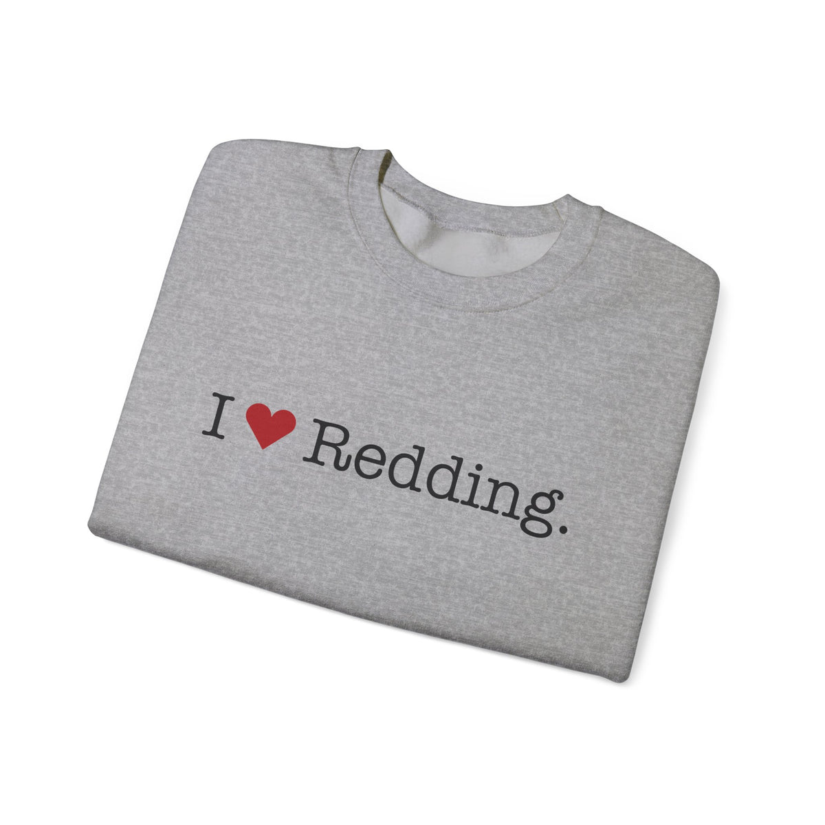 I Heart Redding. Unisex Heavy Blend™ Crewneck Sweatshirt
