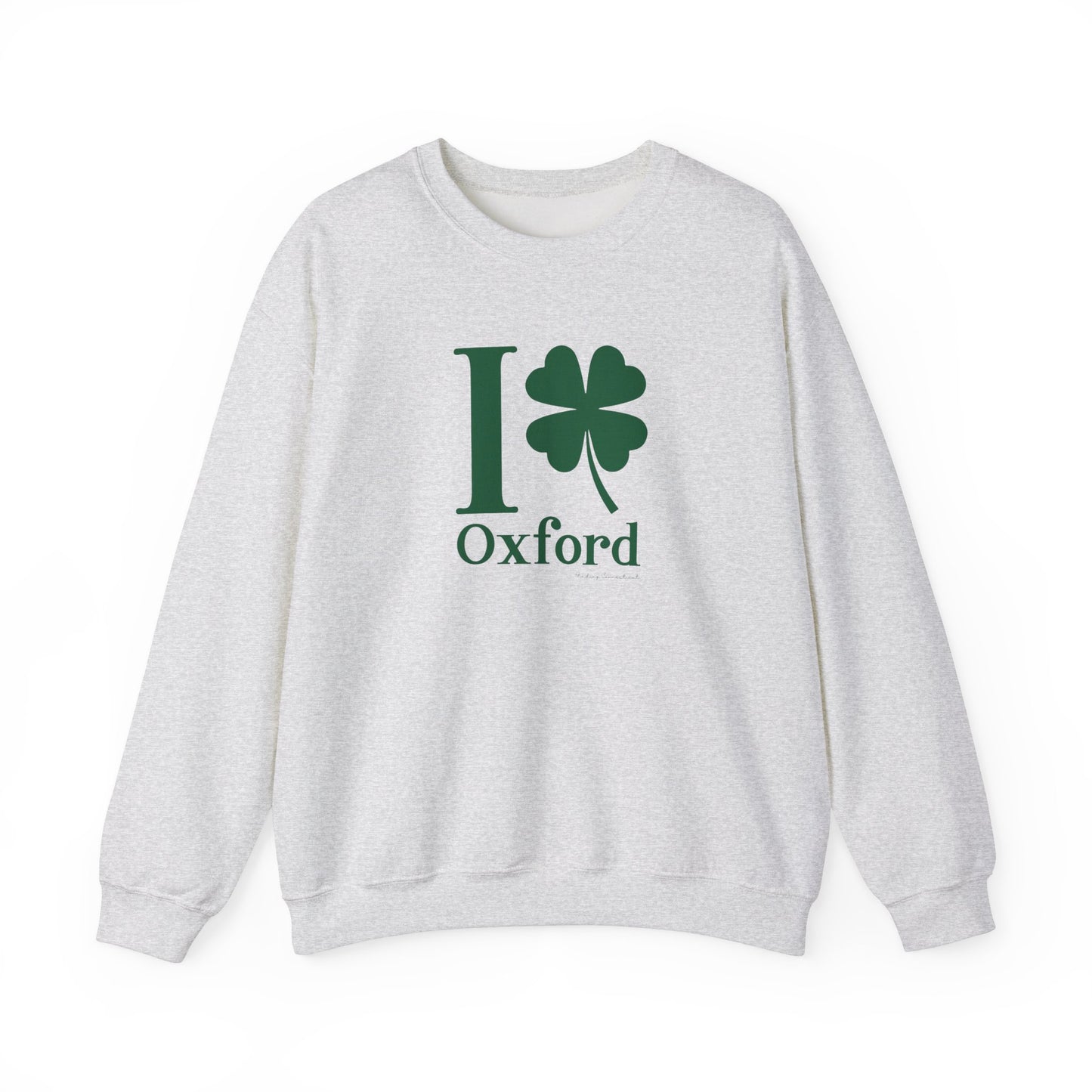 I Clover Oxford Unisex Heavy Blend™ Crewneck Sweatshirt