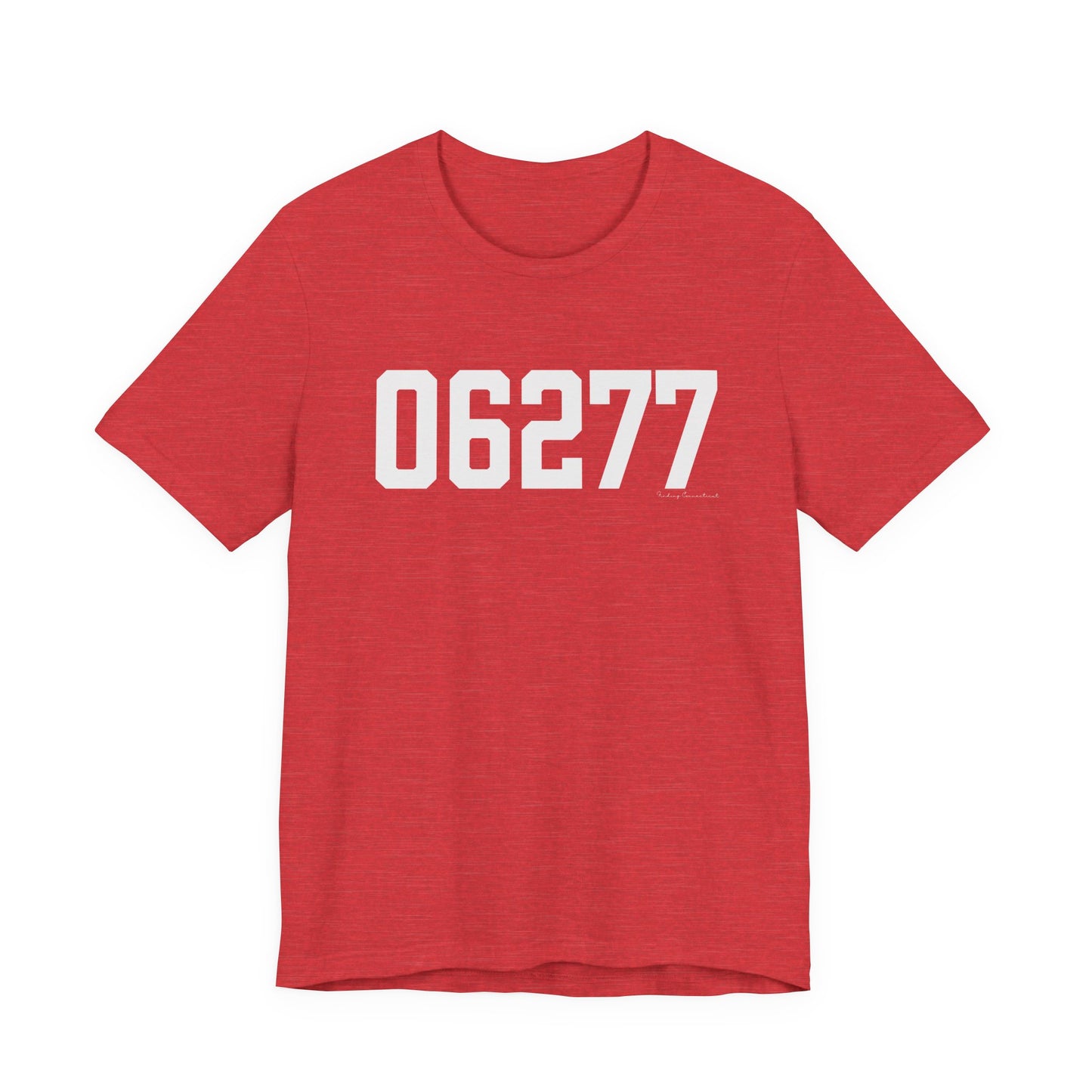 06277 Thompson CT Zip Code Unisex Jersey Short Sleeve T-Shirt