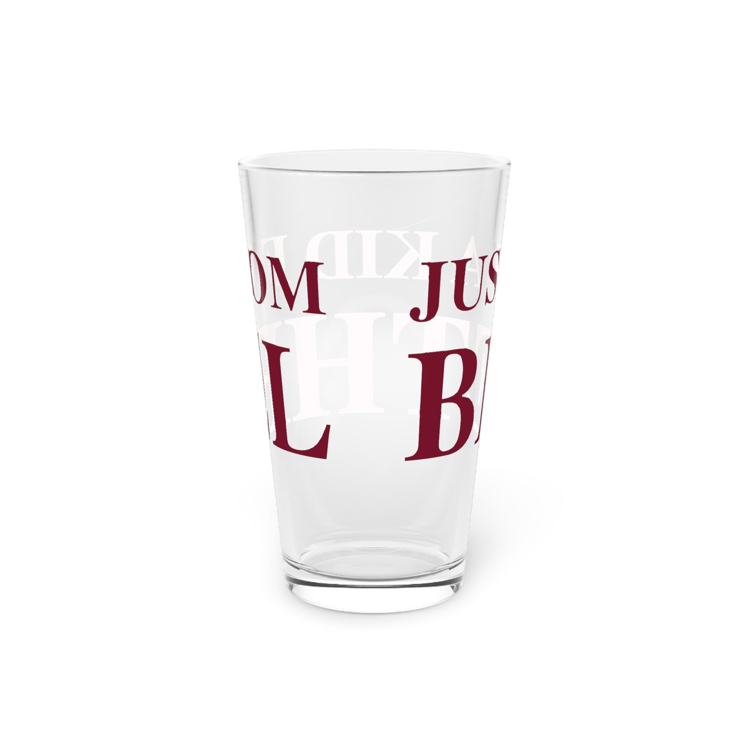 Just a kid from Bethel Pint Glass, 16oz