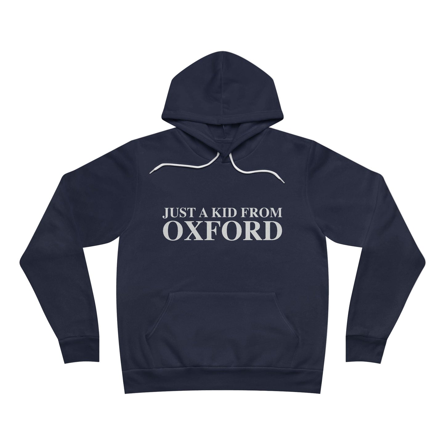 Just a kid from Oxford Unisex Sponge Fleece Pullover Hoodie