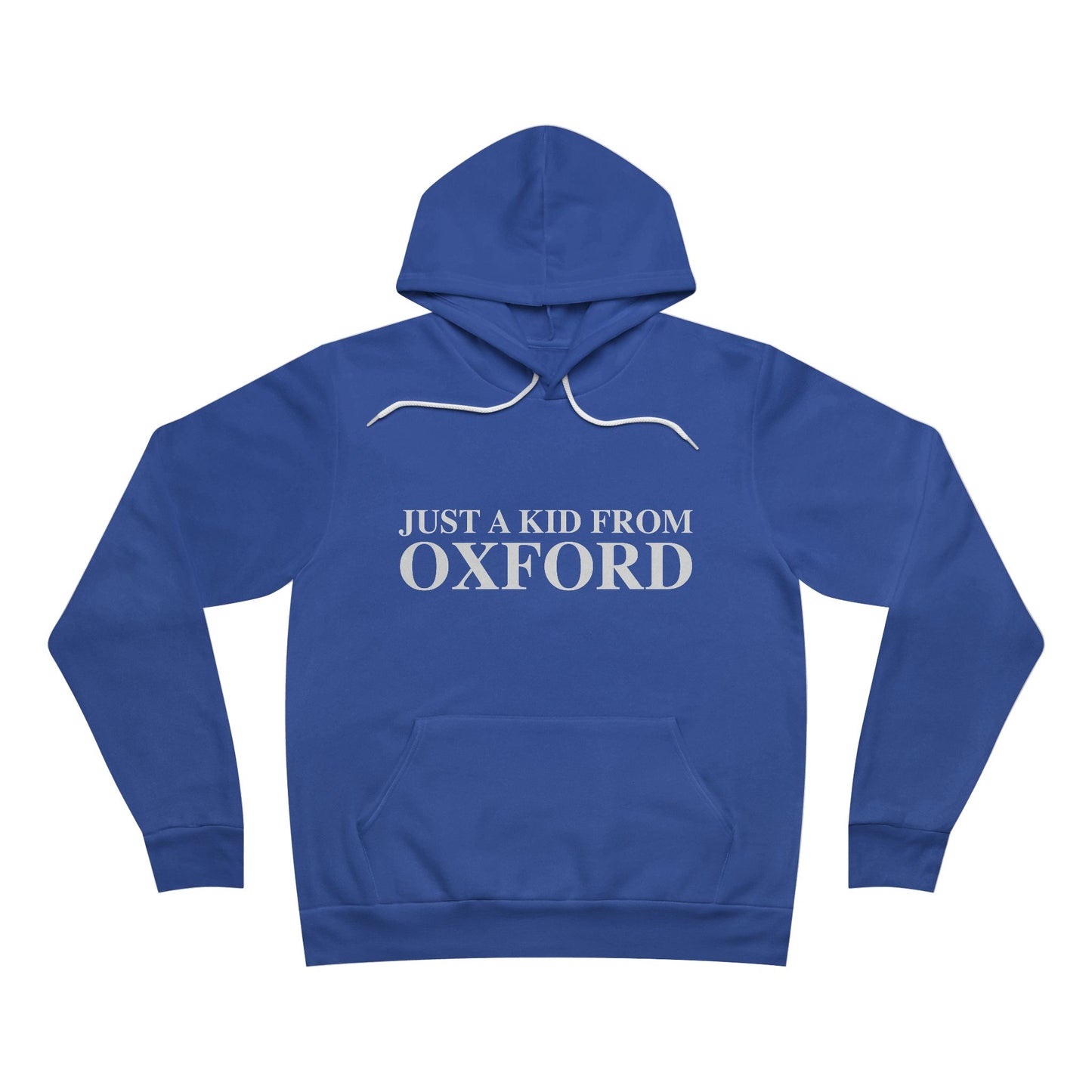 Just a kid from Oxford Unisex Sponge Fleece Pullover Hoodie