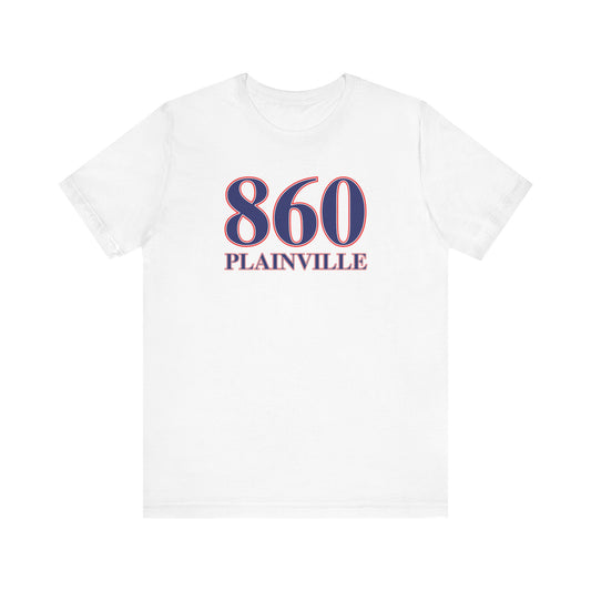 860 Plainville Red White & Blue Unisex Jersey Short Sleeve T-Shirt