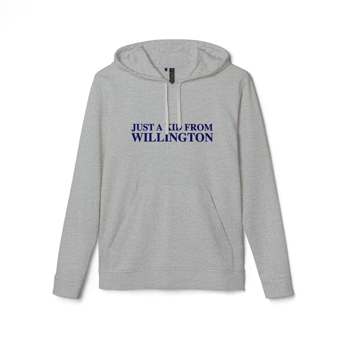 Just a kid from Willington adidas Unisex Fleece Hoodie