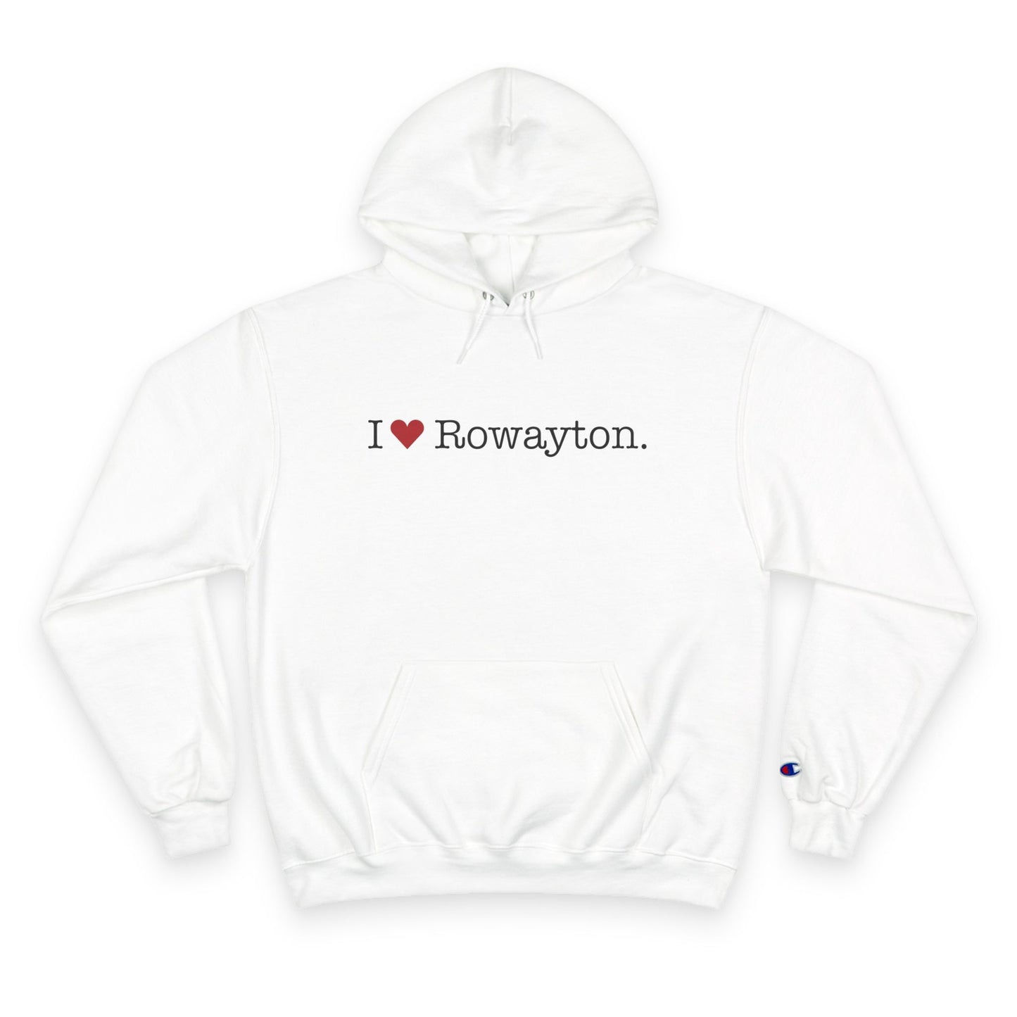 I Heart Rowayton. Champion Hoodie