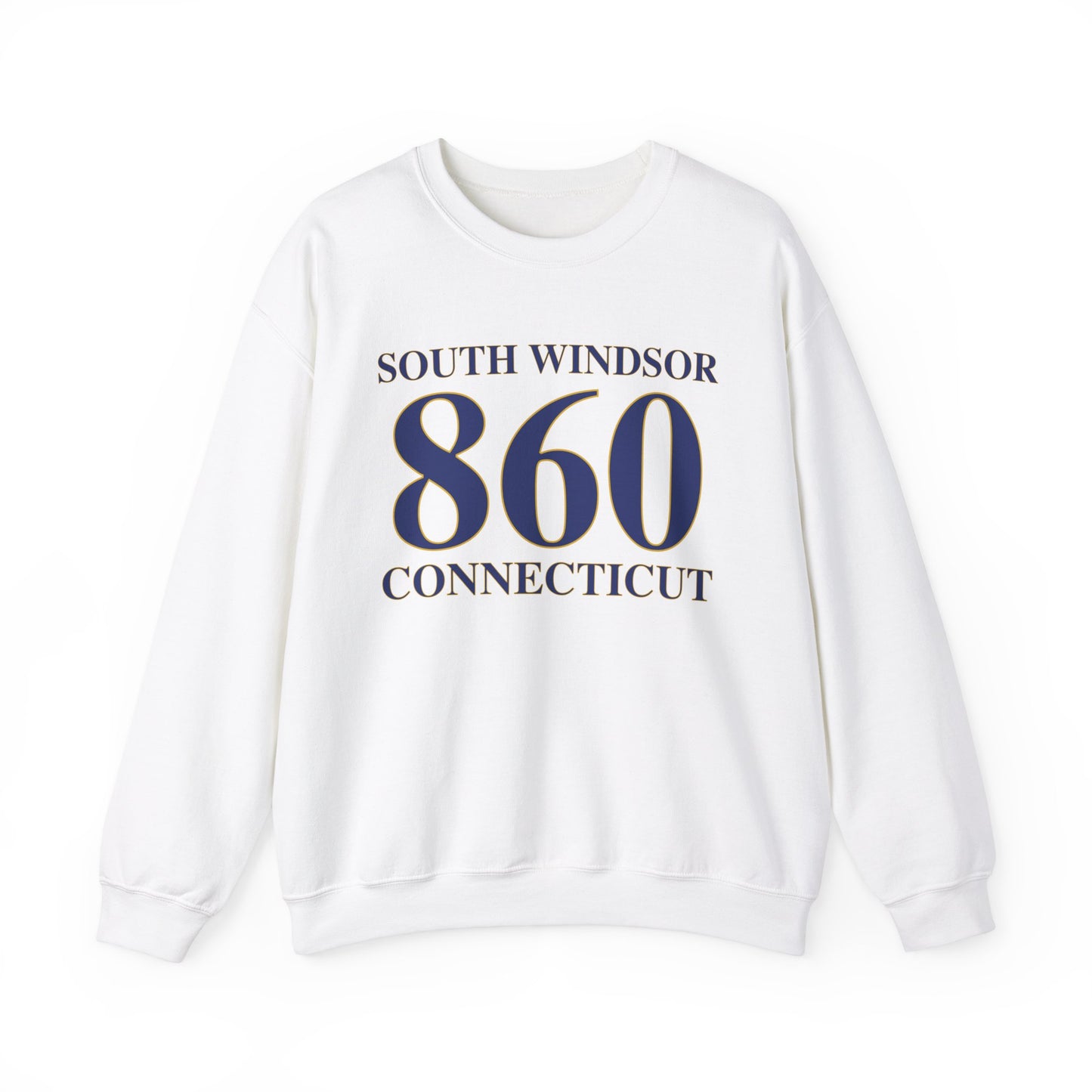 South Windsor 860 Connecticut Unisex Heavy Blend™ Crewneck Sweatshirt