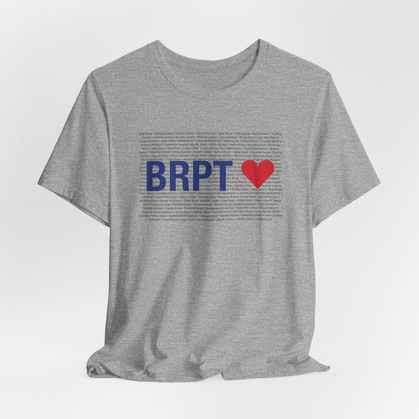 Bridgeport Love Unisex Jersey Short Sleeve T-Shirt