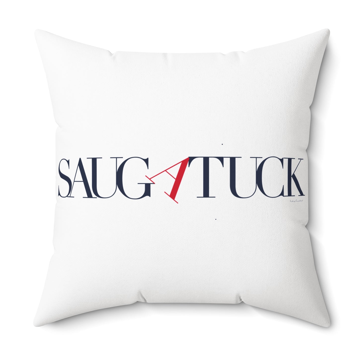 41 Tilt Saugatuck Spun Polyester Square Pillow