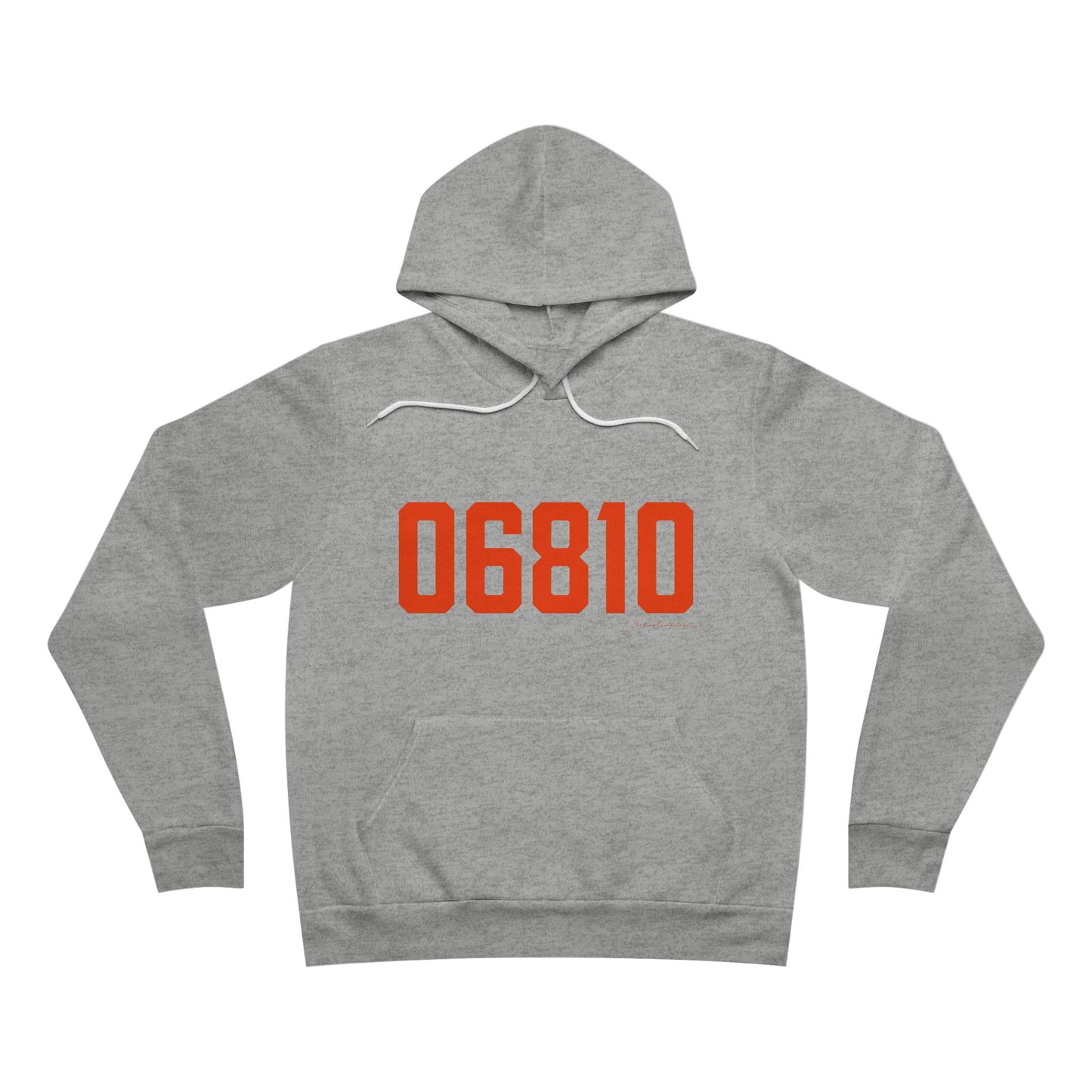 06810 Danbury Connecticut Zip Code Unisex Sponge Fleece Pullover Hoodie Sweatshirt