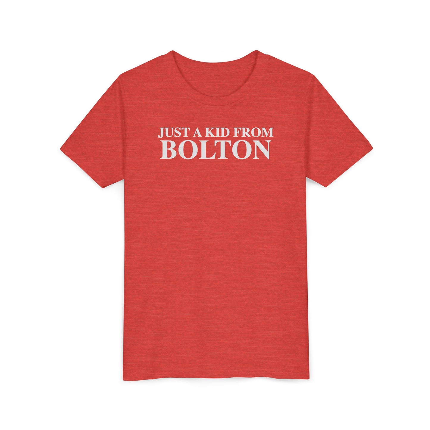 Just a kid from Bolton Youth Short Sleeve T-Shirt