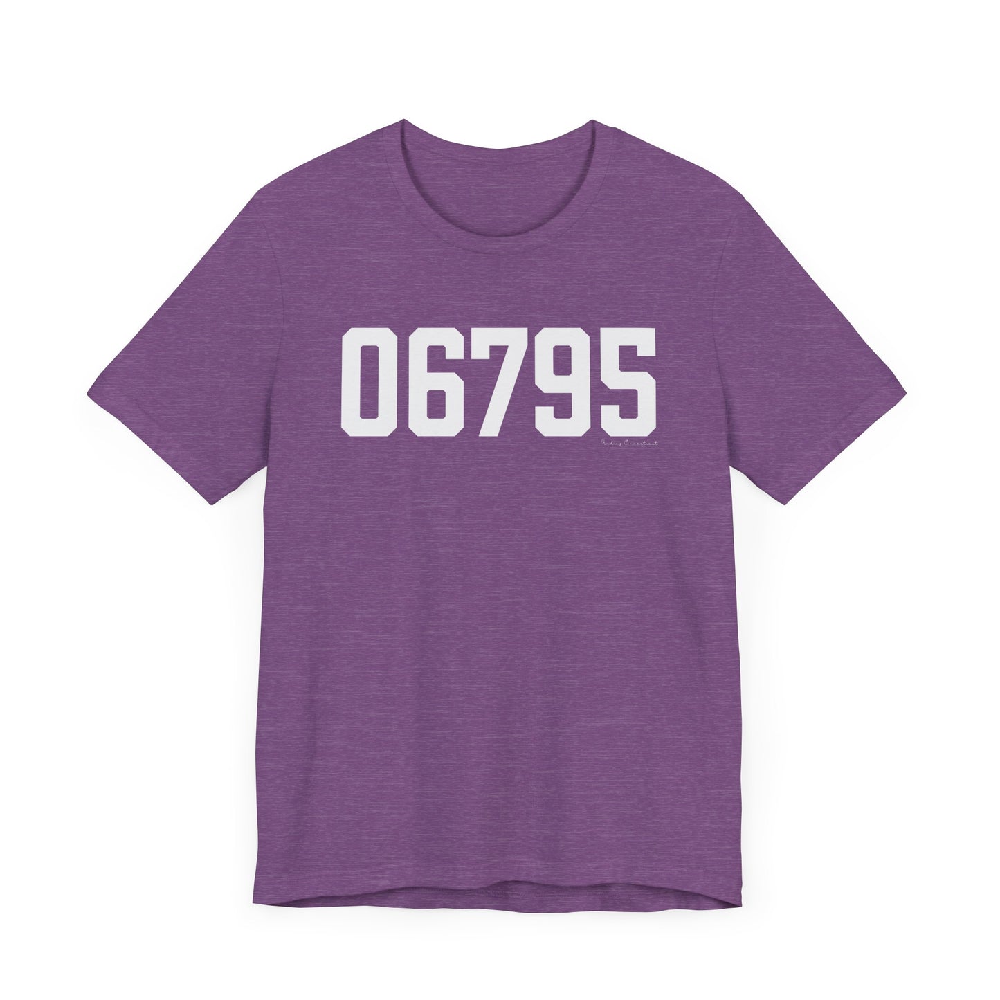06795 - Watertown CT Zip Code Unisex Jersey Short Sleeve T-Shirt