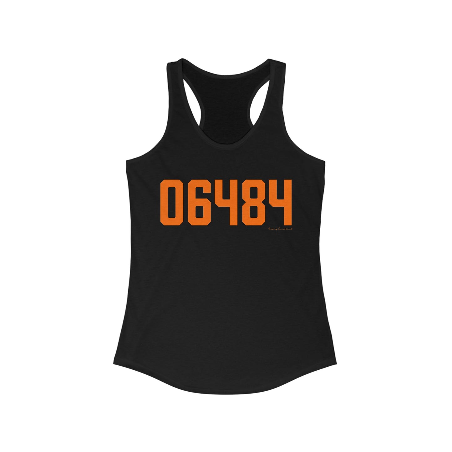 06484 Shelton Connecticut Zip Code Women's Ideal Racerback Tank Top