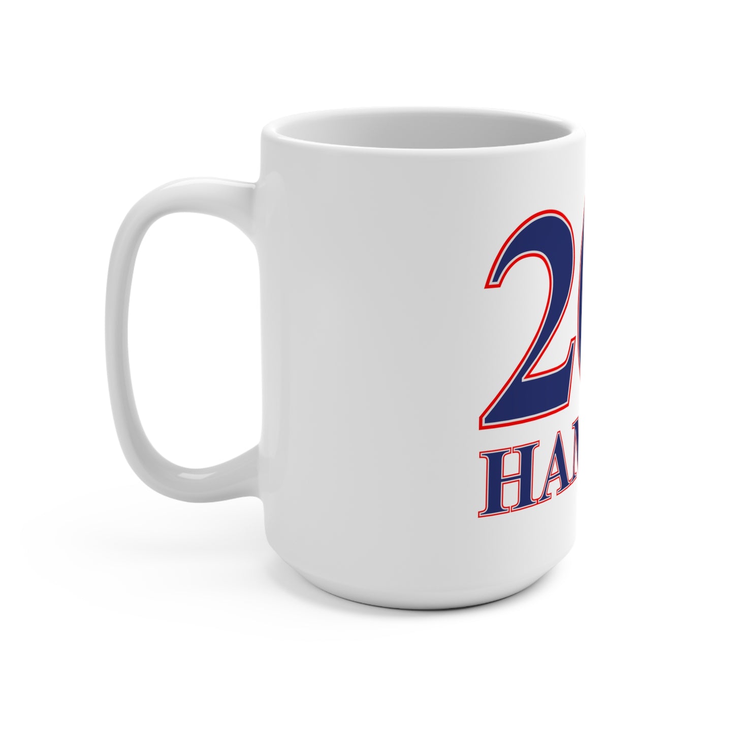 203 Hamden Red White & Blue Mug 15oz