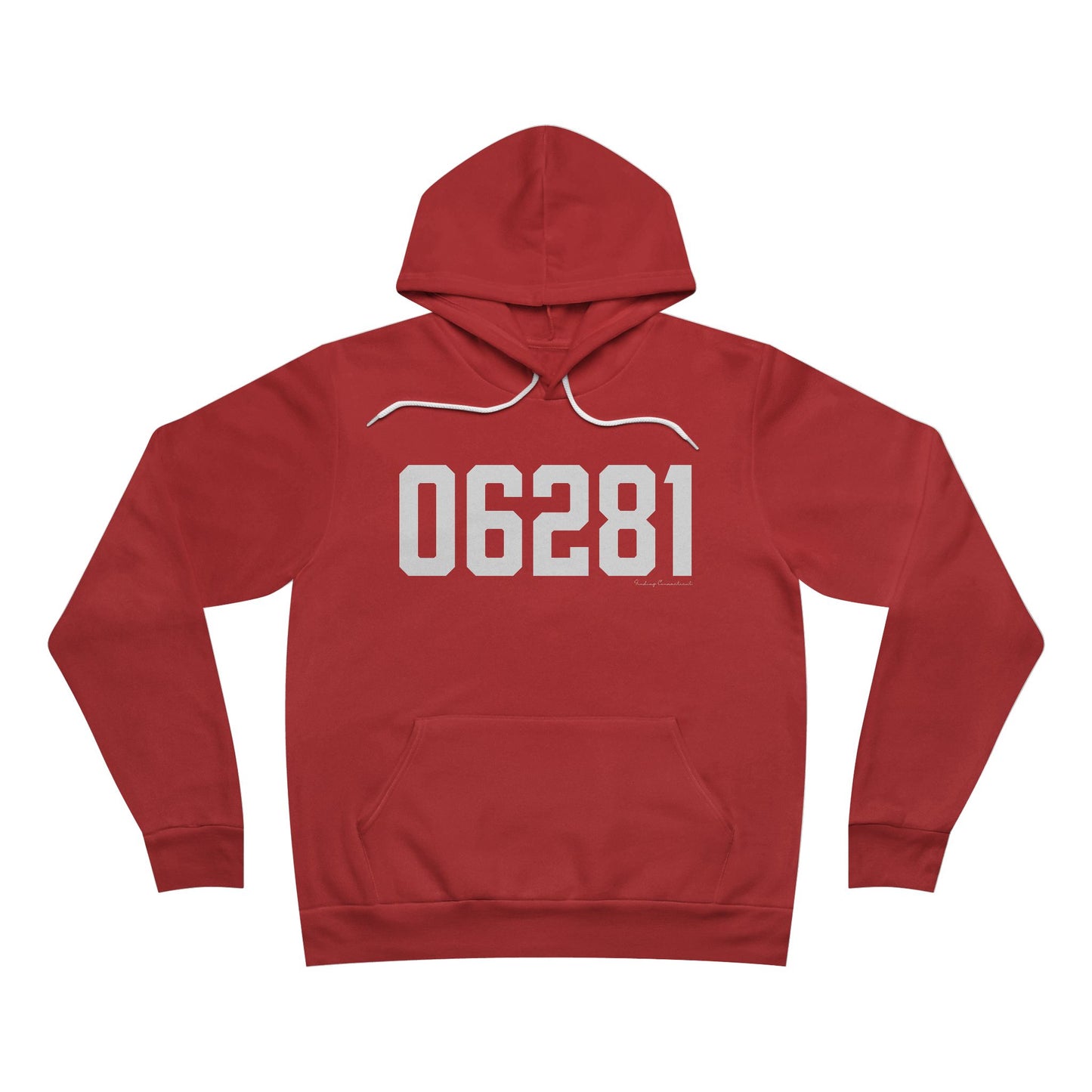 06281 Woodstock CT Zip Code Unisex Sponge Fleece Pullover Hoodie