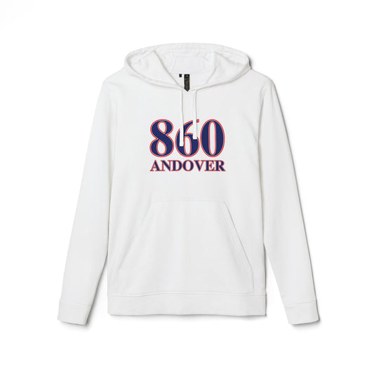 860 Andover Red White & Blue adidas Unisex Fleece Hoodie