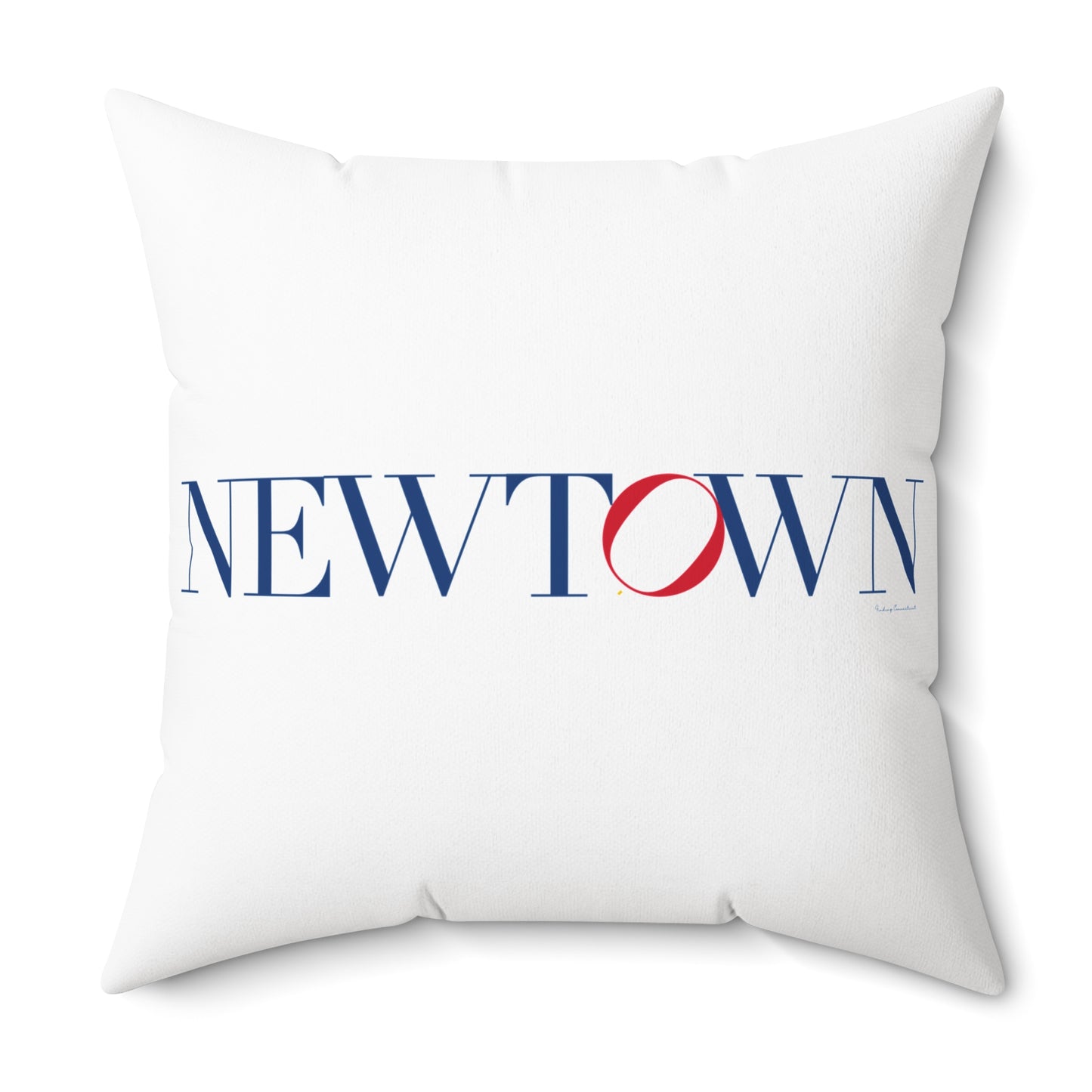 41 Tilt Newtown Spun Polyester Square Pillow
