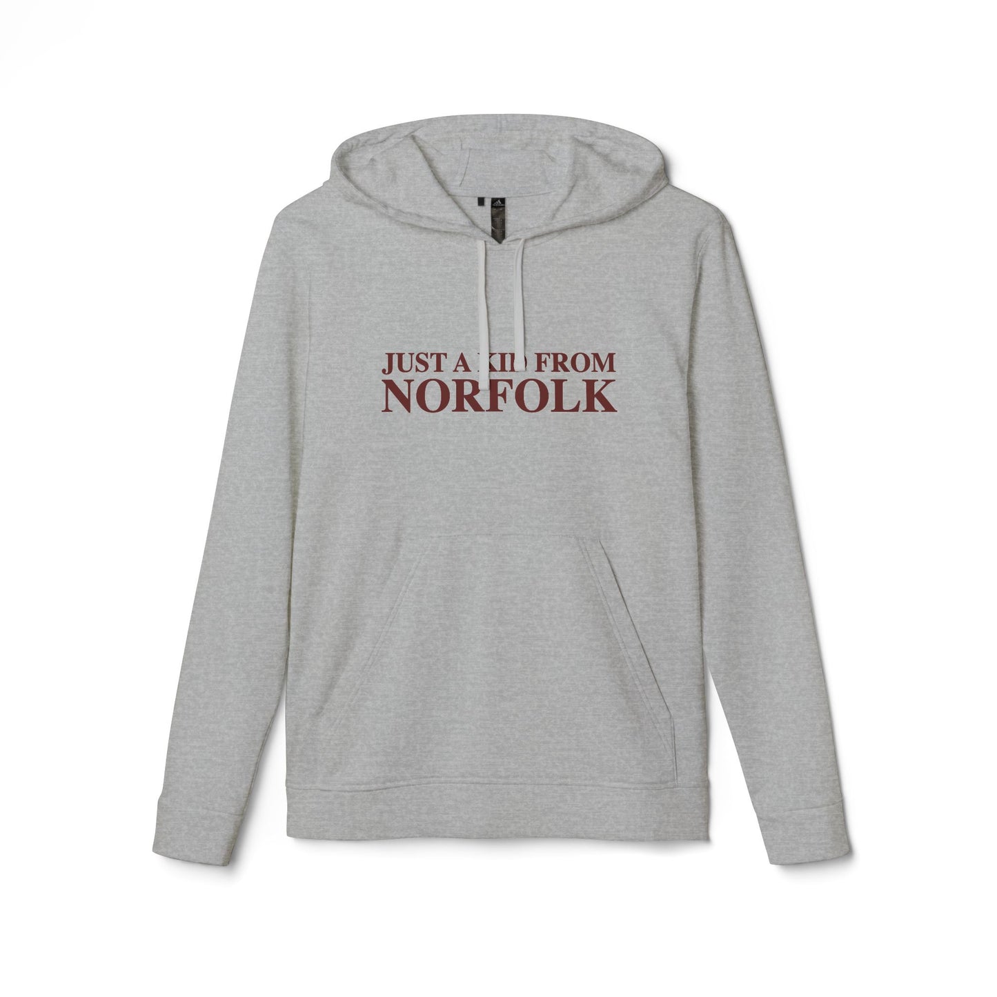 Just a kid from Norfolk adidas Unisex Fleece Hoodie