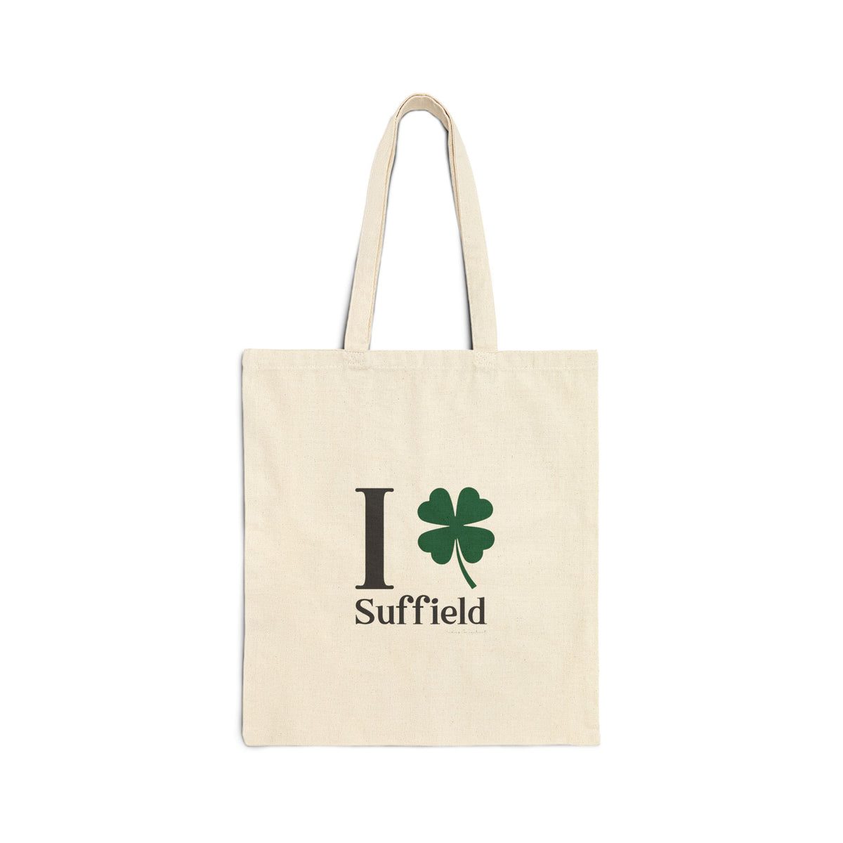 I Clover Suffield Cotton Canvas Tote Bag