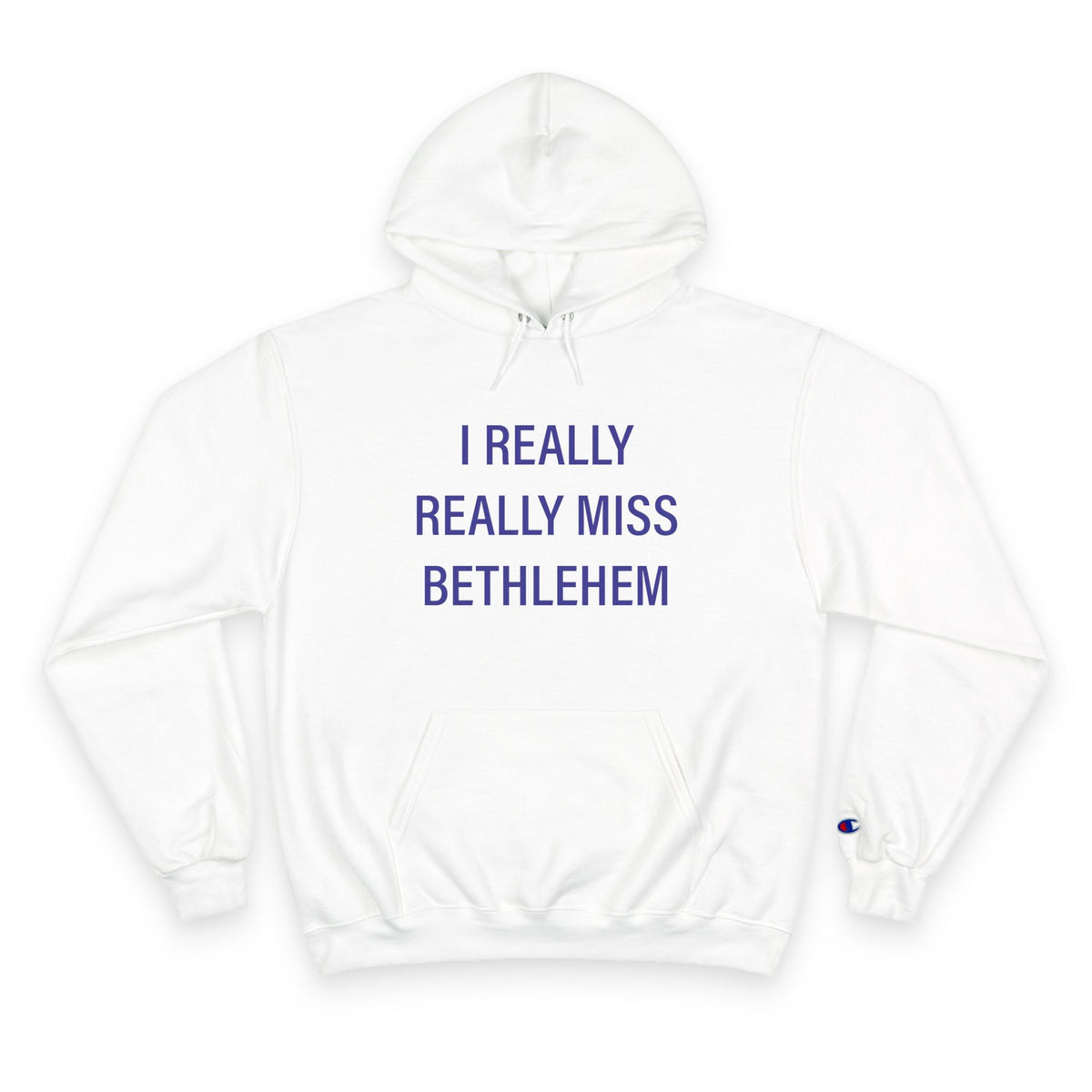 I Really Really Miss Bethlehem Champion Hoodie