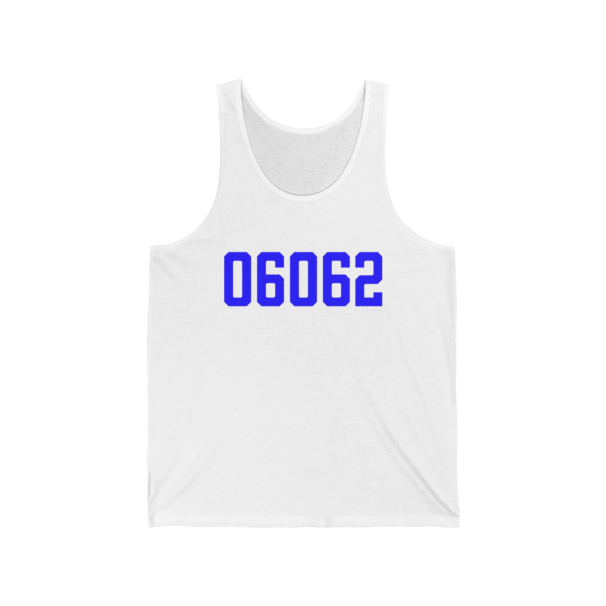 06062 Plainville Connecticut Zip Code Unisex Jersey Tank Top