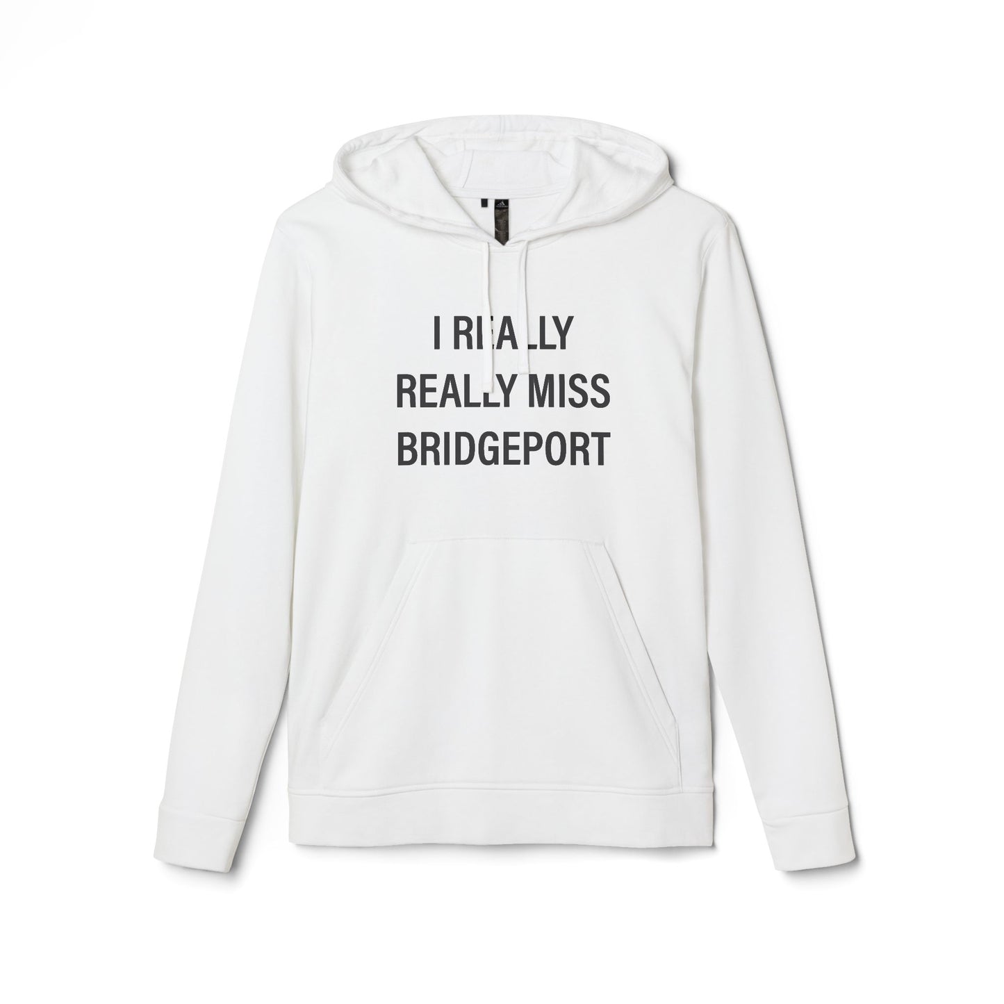 I Really Really Miss Bridgeport adidas Unisex Fleece Hoodie