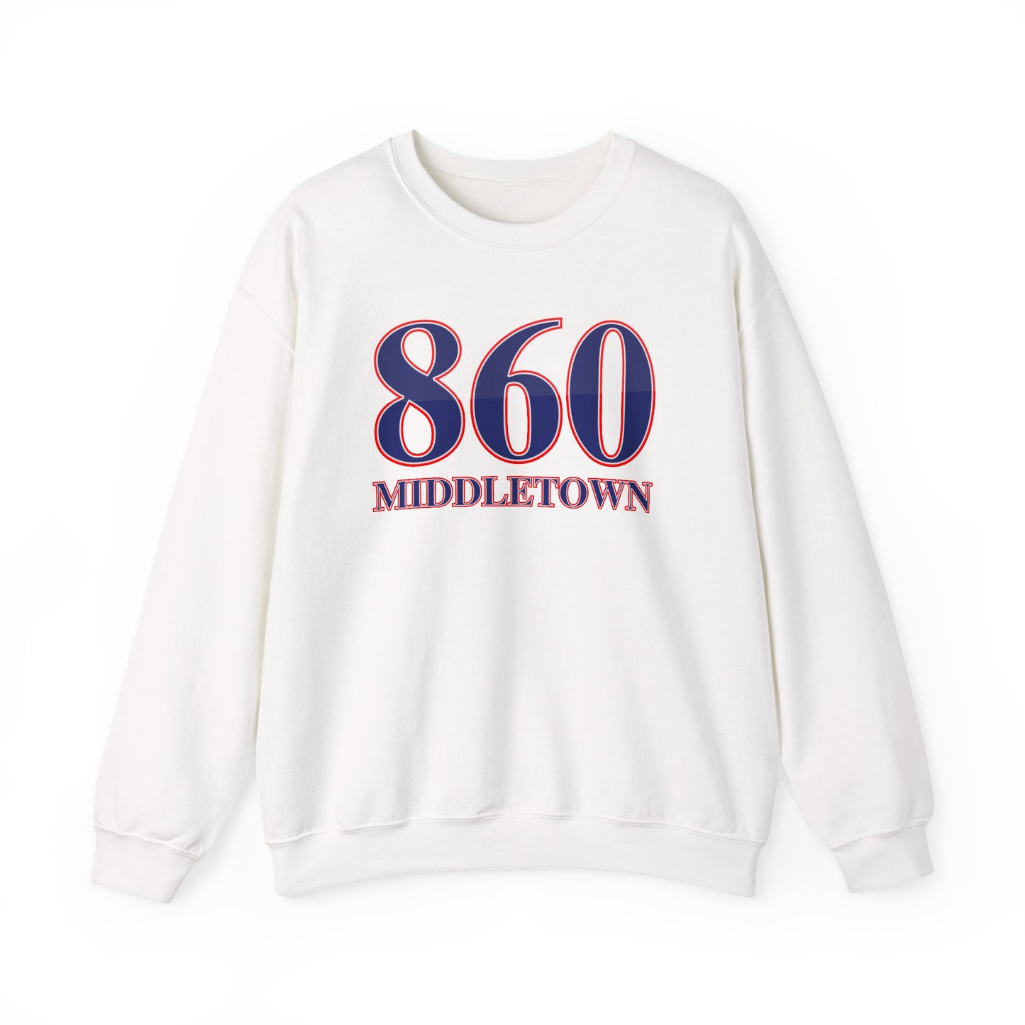860 Middletown Red White & Blue Unisex Heavy Blend™ Crewneck Sweatshirt