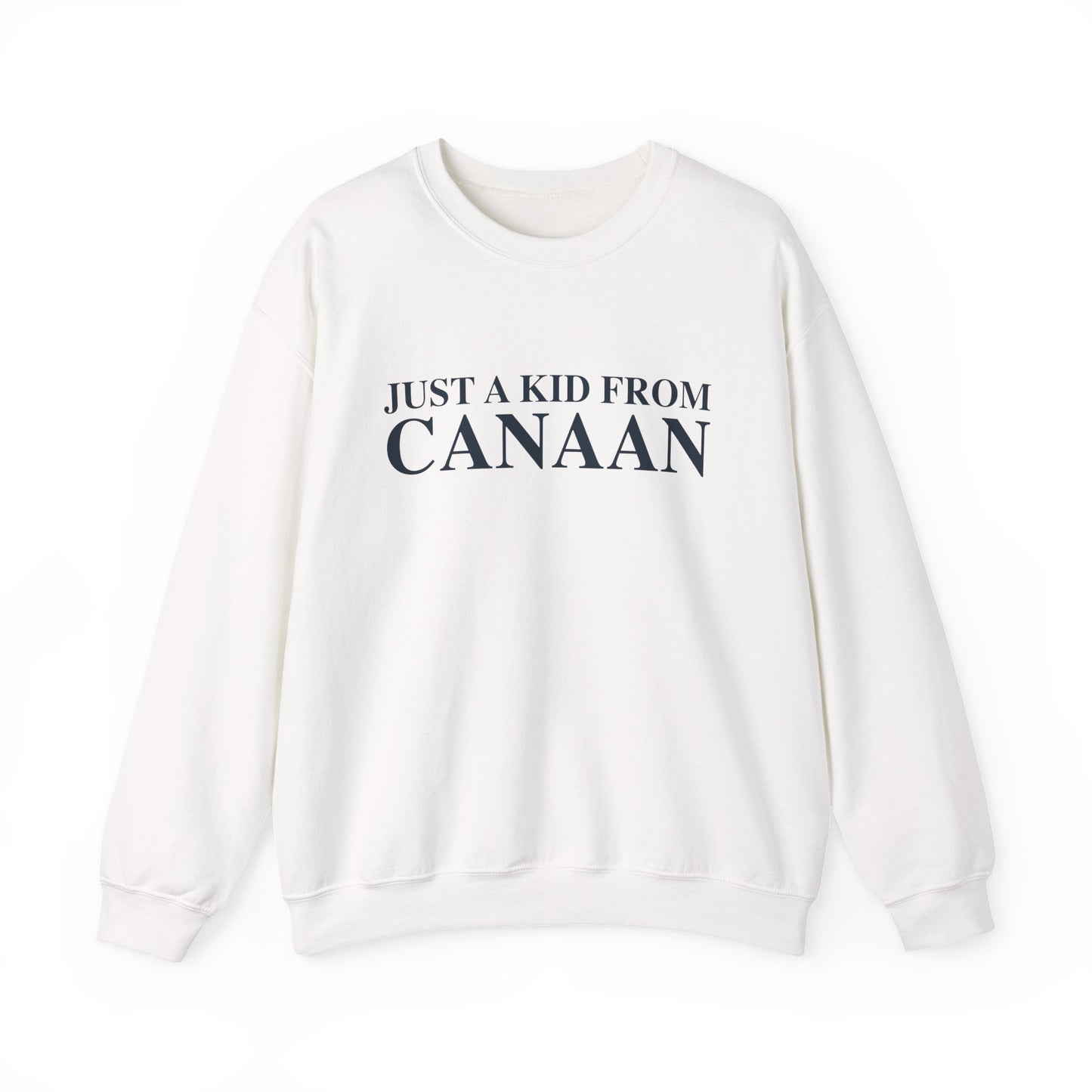 Just a kid from Canaan Unisex Heavy Blend™ Crewneck Sweatshirt