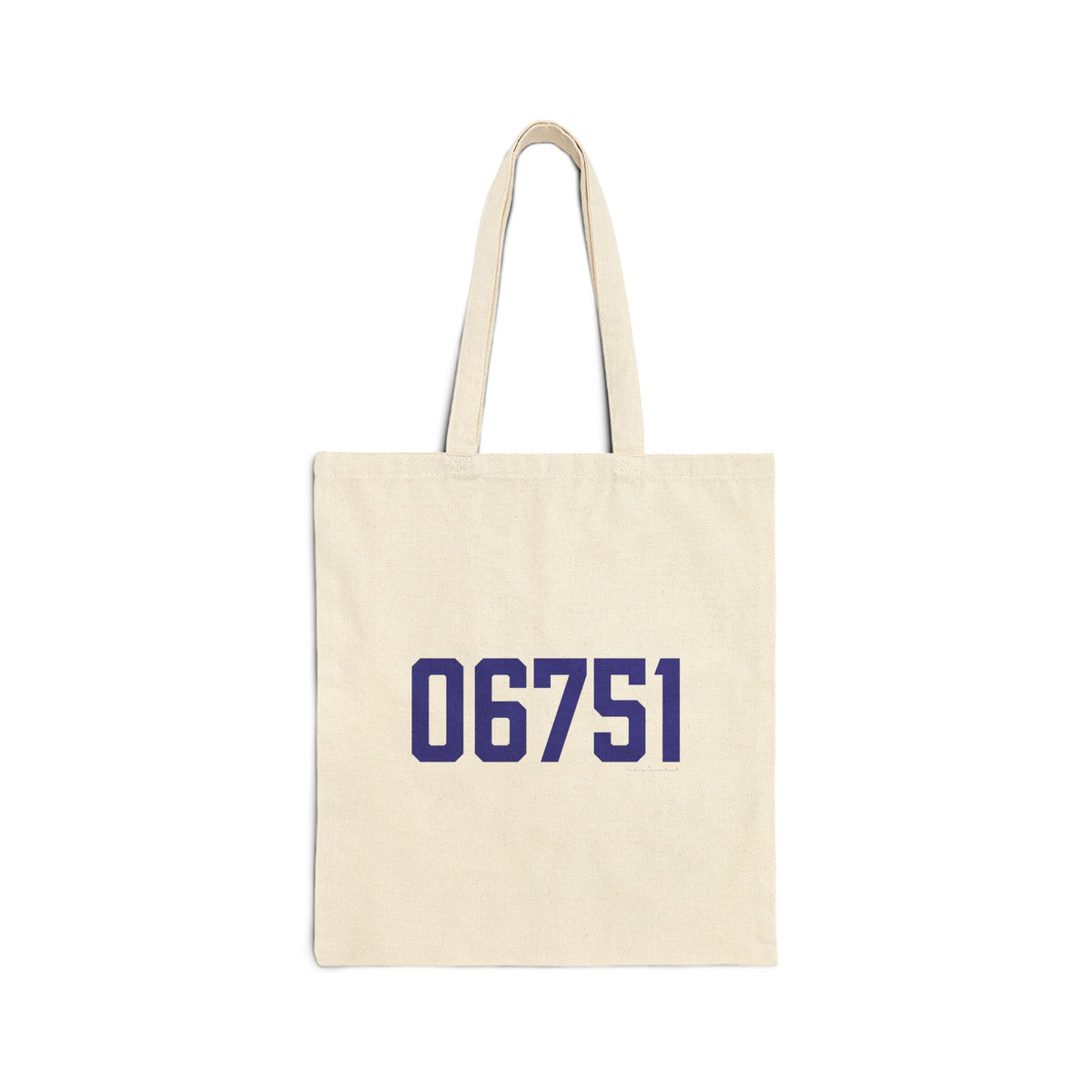 06751 Bethlehem Connecticut Zip Code Cotton Canvas Tote Bag
