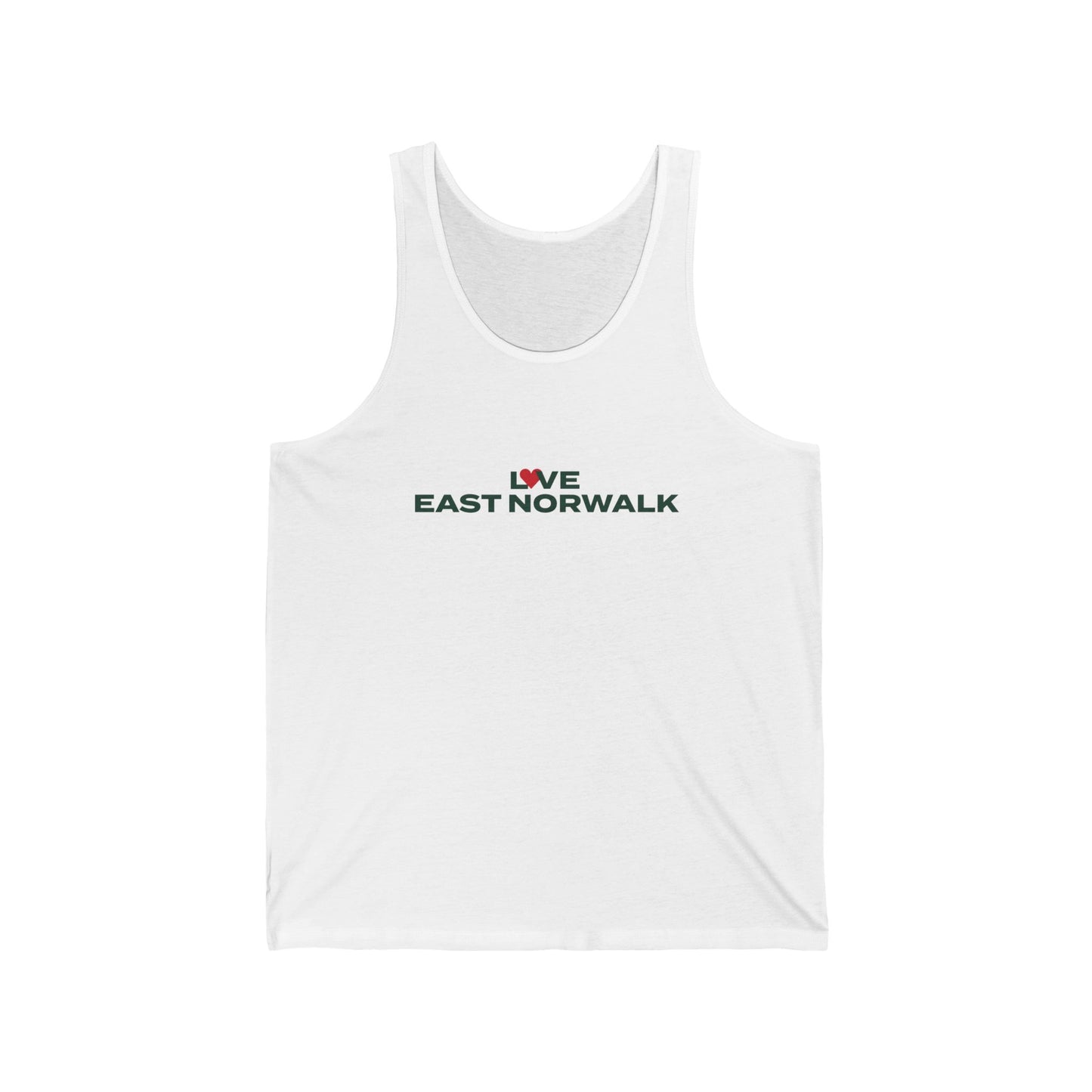 Love East Norwalk Unisex Jersey Tank Top