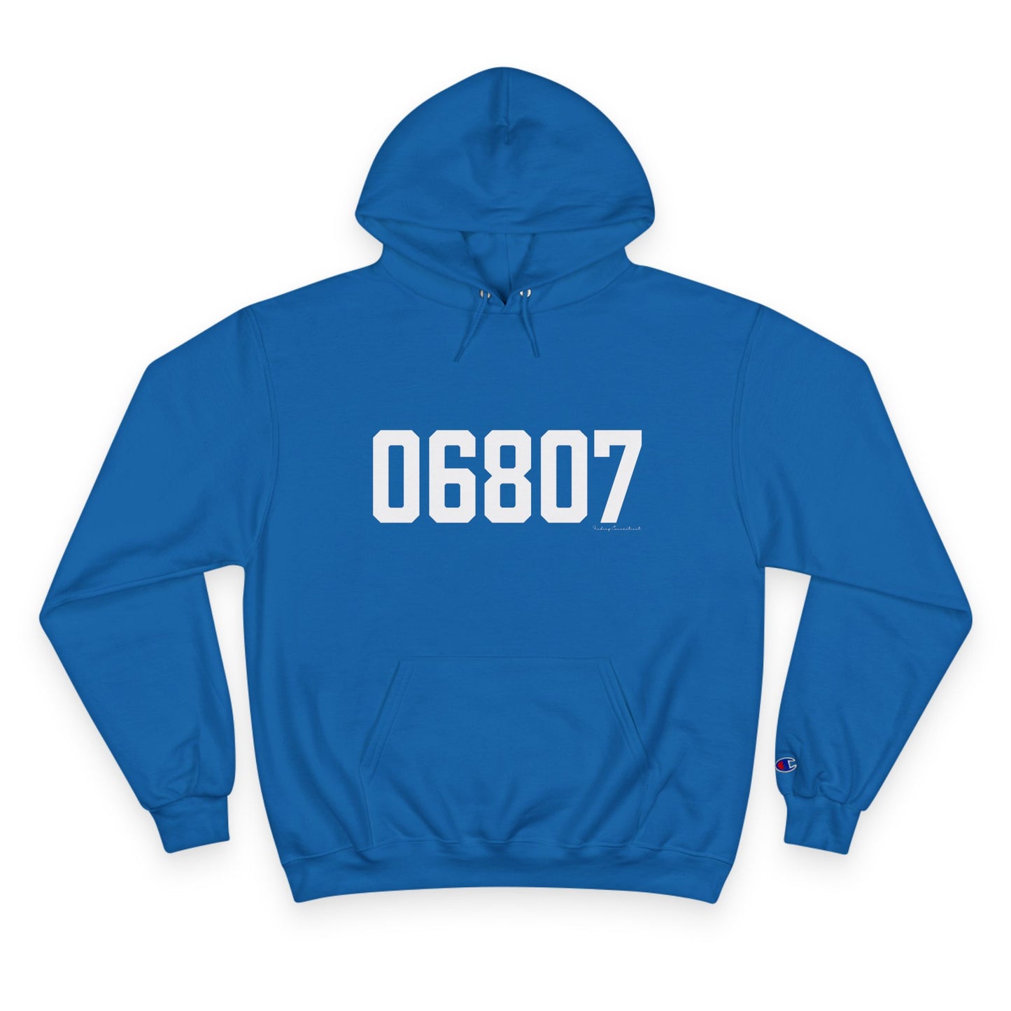 06807 - Greenwich CT Zip Code Champion Hoodie
